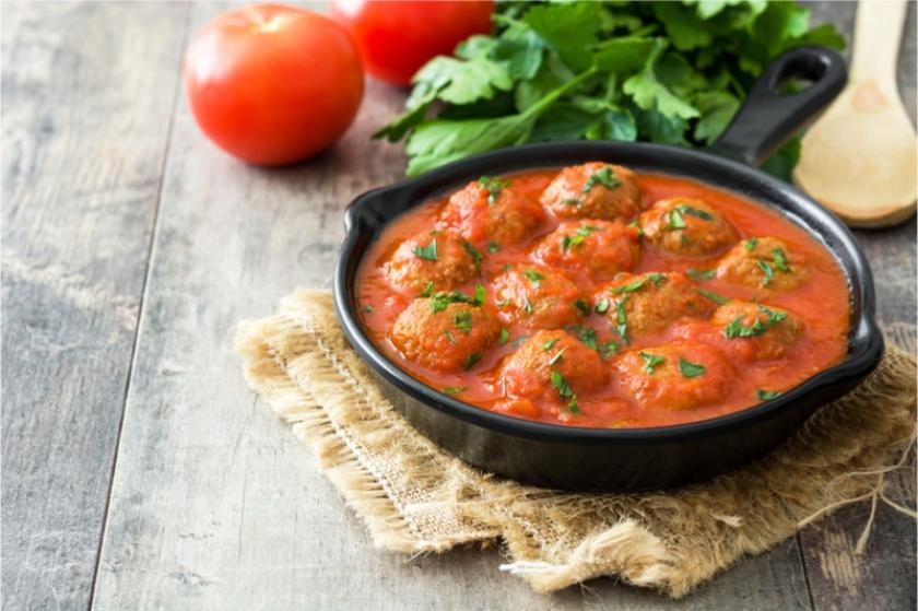 Albóndigas, recette espagnole de boulettes de viande. in Medvilla Spanje