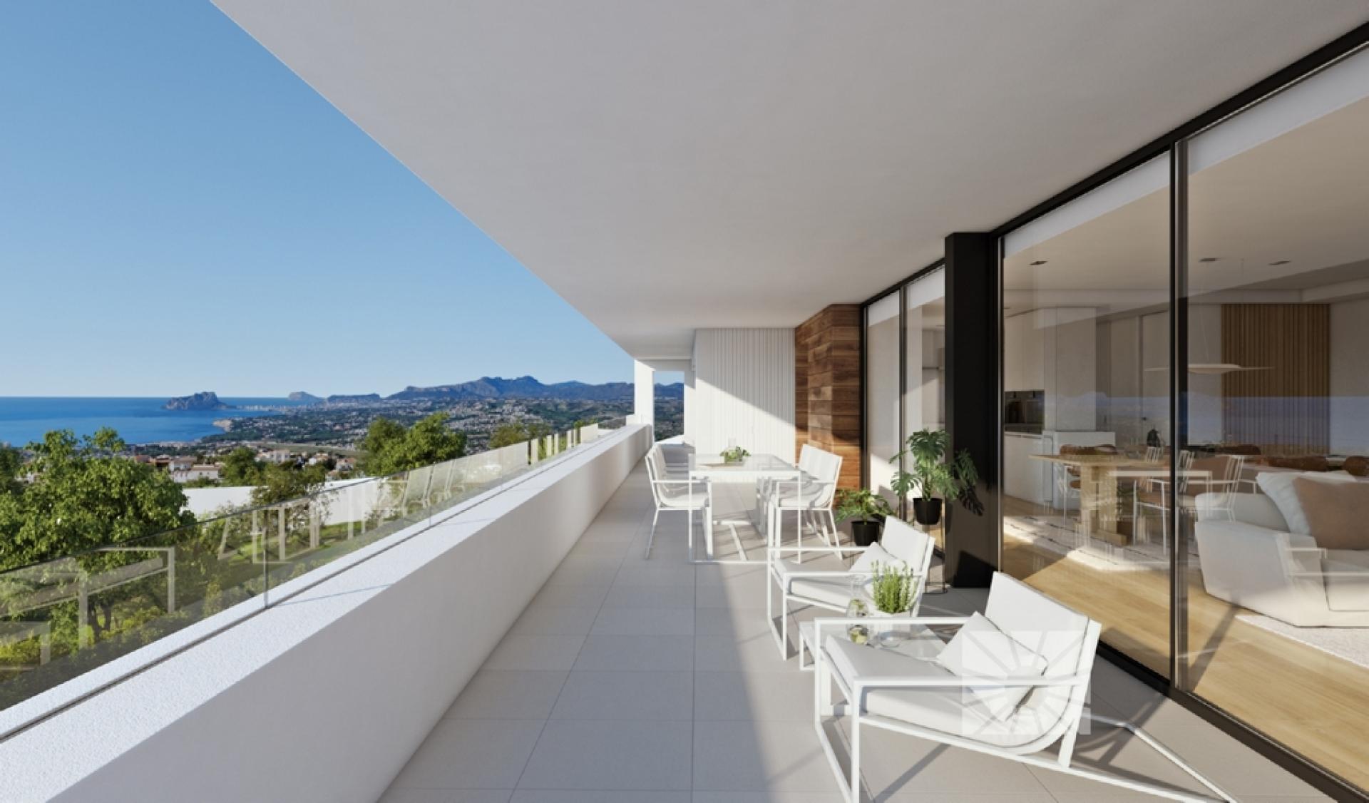 3 Chambre à coucher Villa à Benitachell - Cumbre del Sol - Nouvelle construction in Medvilla Spanje
