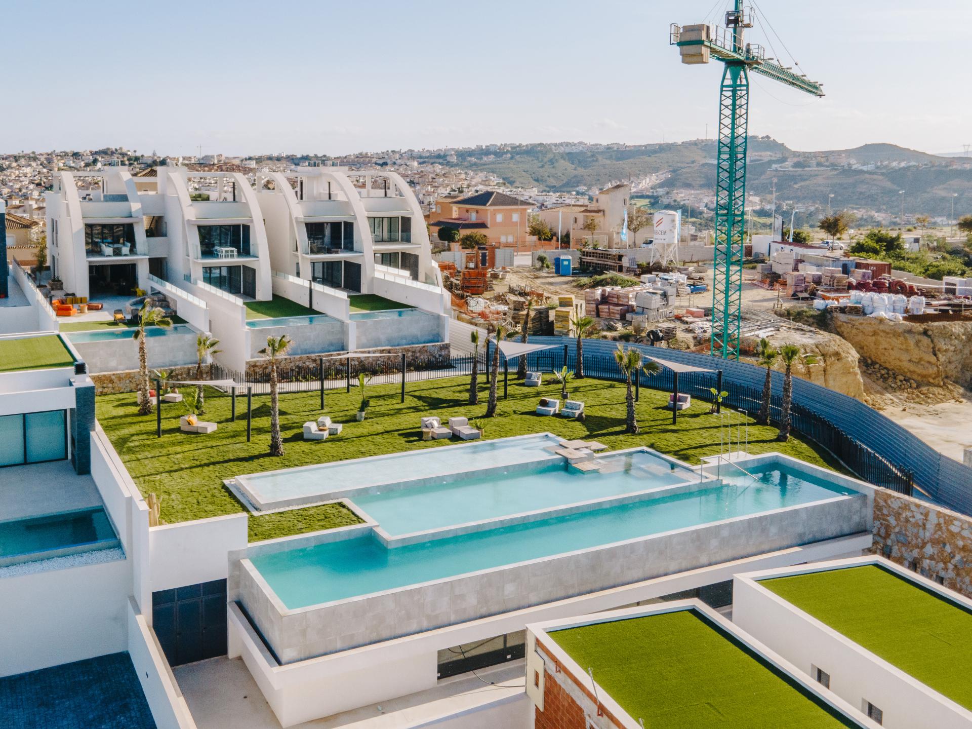 2 chambre Appartements - terrasse sur le toit à Ciudad Quesada in Medvilla Spanje