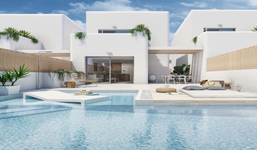 Villas modernes avec piscine privée à La Marina. in Medvilla Spanje