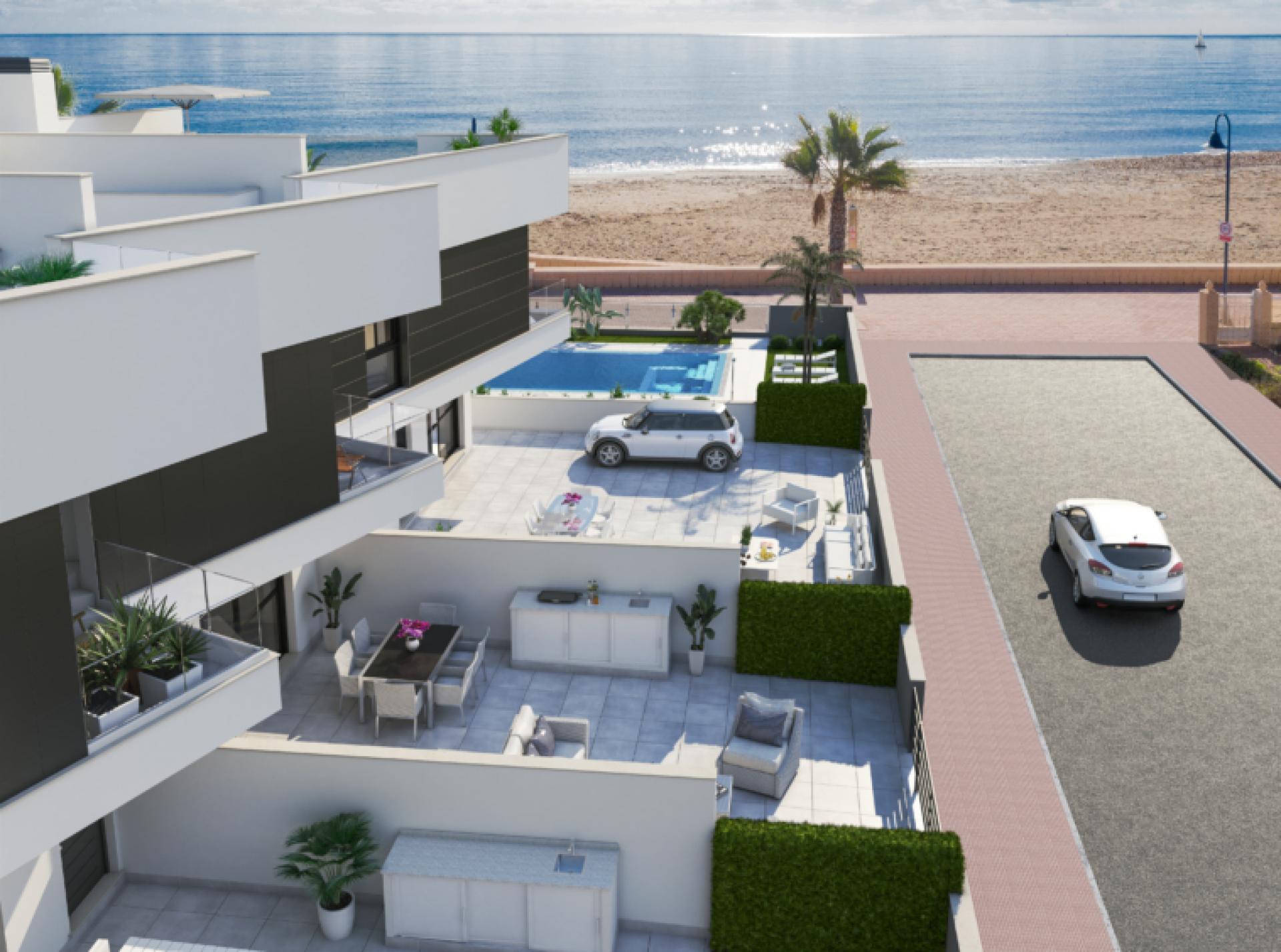 2 chambre Appartement - terrasse à Pozo del Esparto in Medvilla Spanje