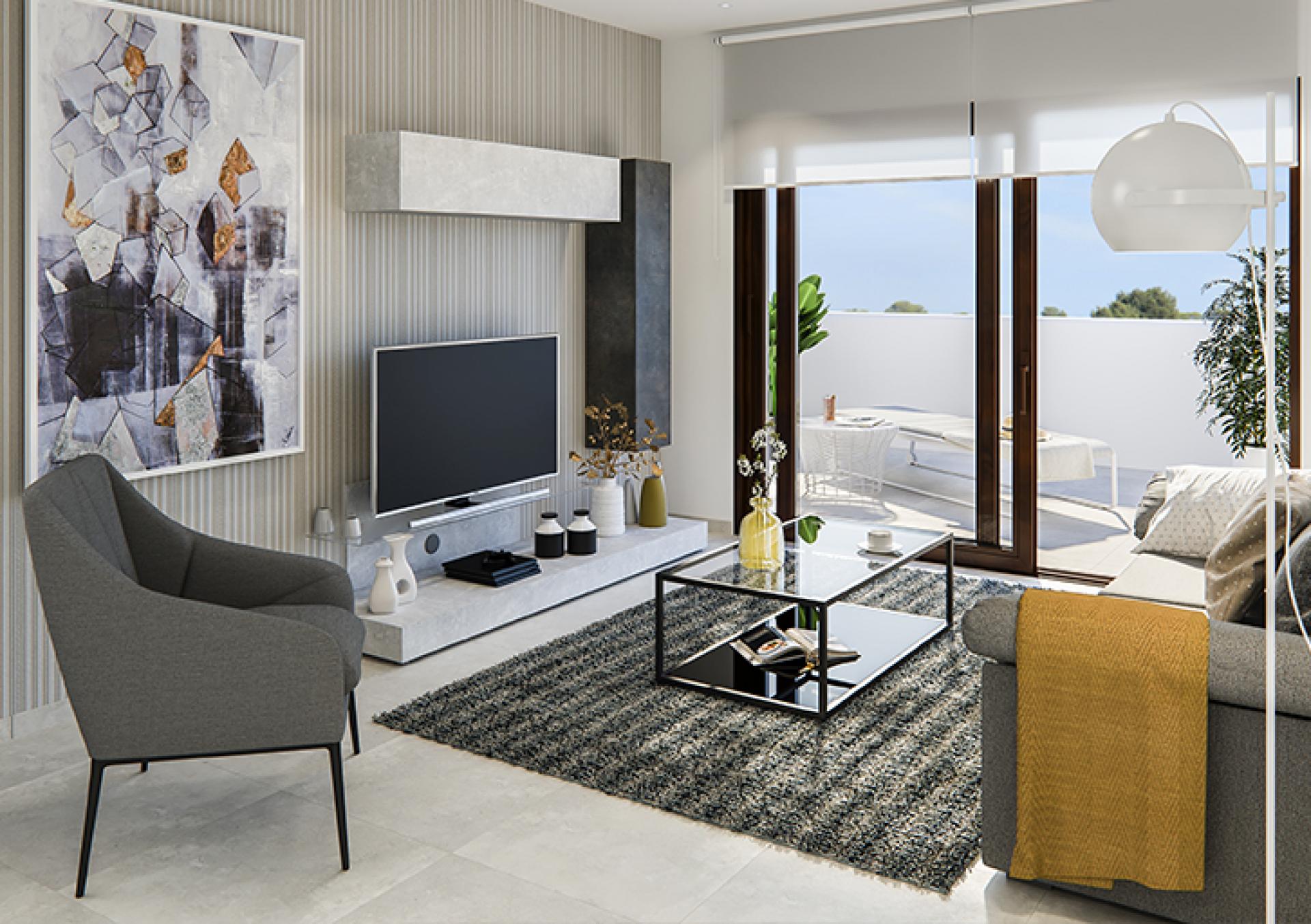 2 Chambre à coucher Appartements - terrasse sur le toit à Mar de Pulpi - Nouvelle construction in Medvilla Spanje