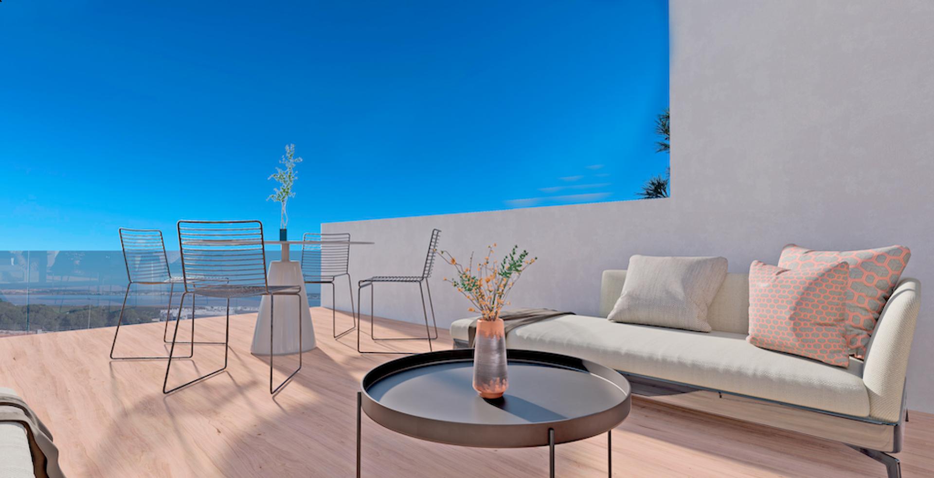 2 Chambre à coucher Appartement - jardin à Torrevieja - Nouvelle construction in Medvilla Spanje