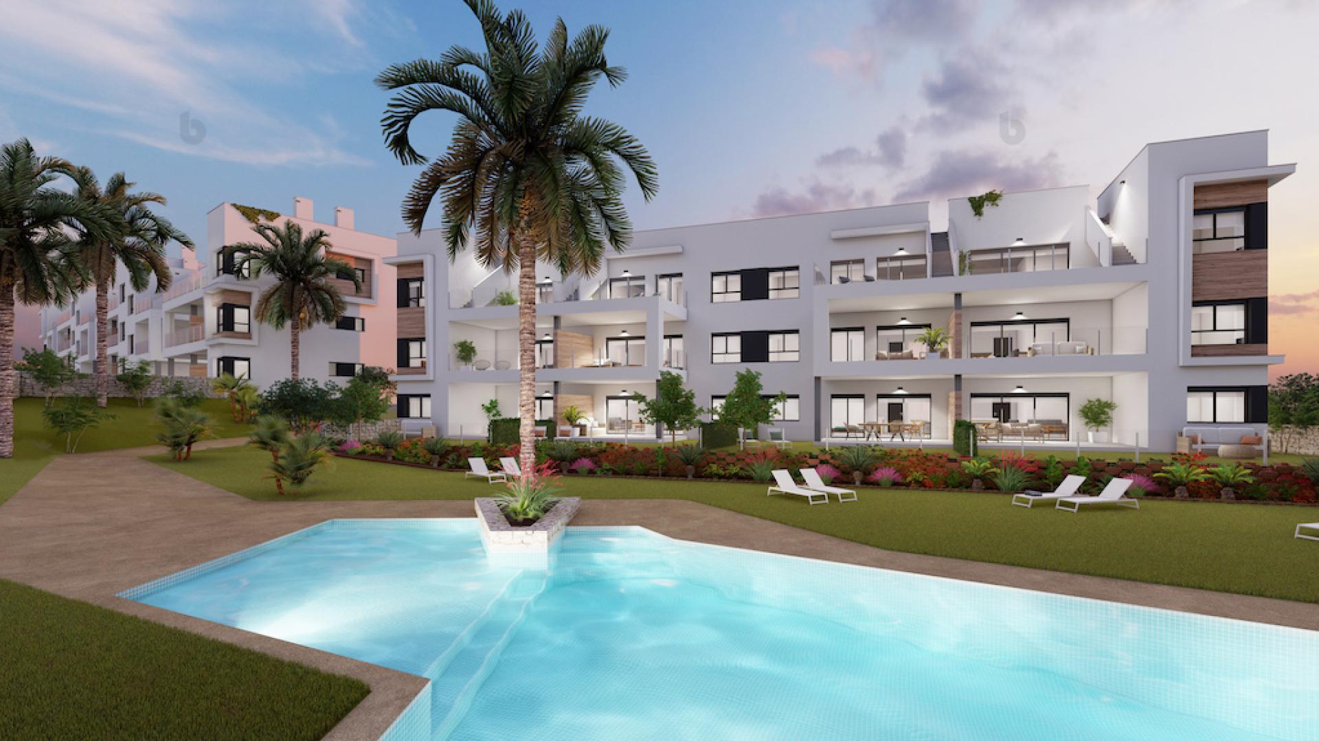 2 chambre Appartement - jardin à Pilar de la Horadada in Medvilla Spanje