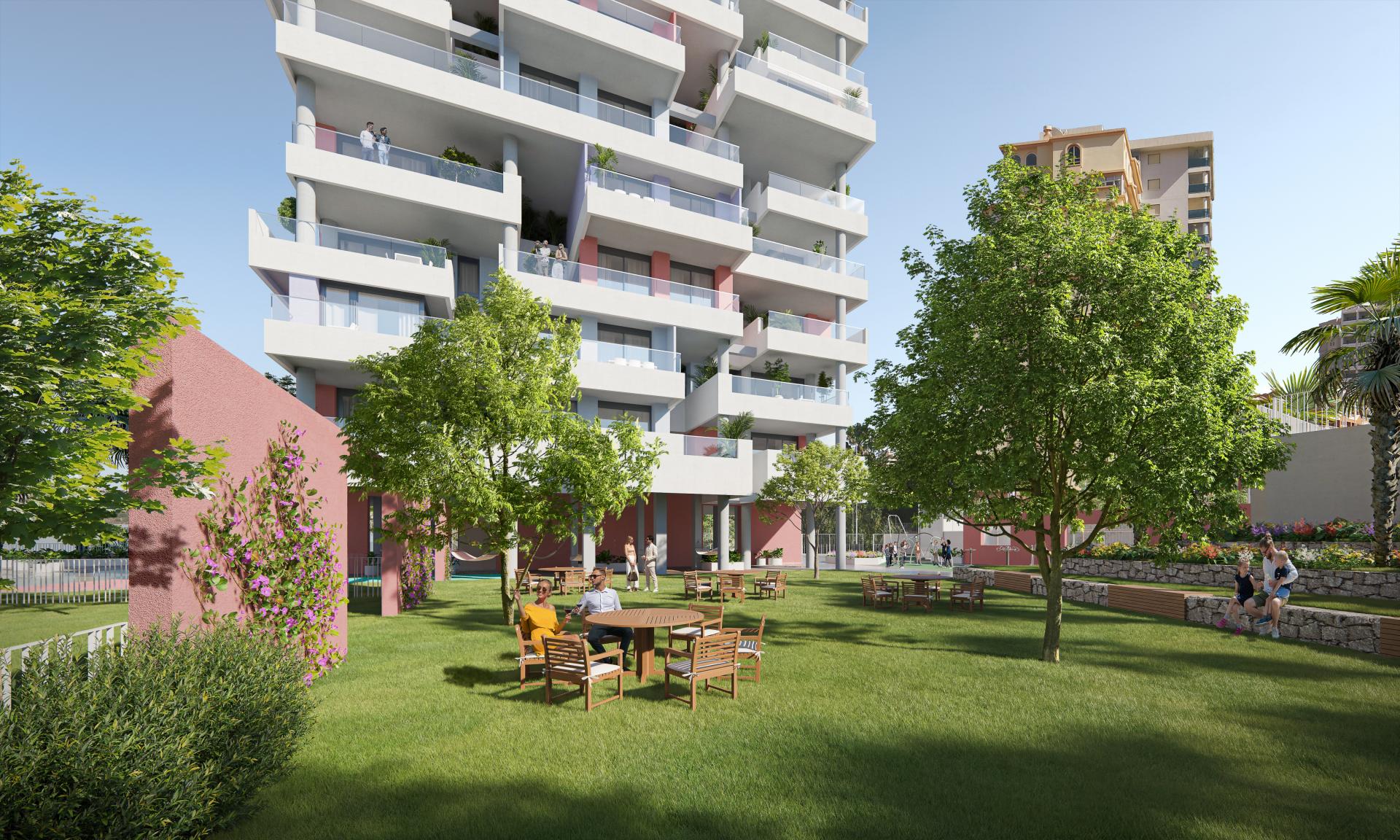 2 Chambre à coucher Appartement - terrasse à Calpe - Nouvelle construction in Medvilla Spanje