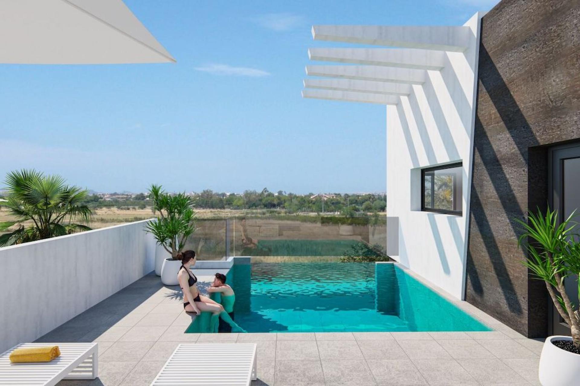 3 chambre Appartement - jardin à Pilar de la Horadada in Medvilla Spanje