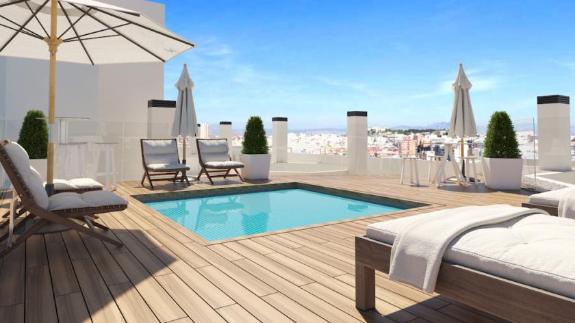3 Chambre à coucher Appartement - terrasse à Alicante in Medvilla Spanje