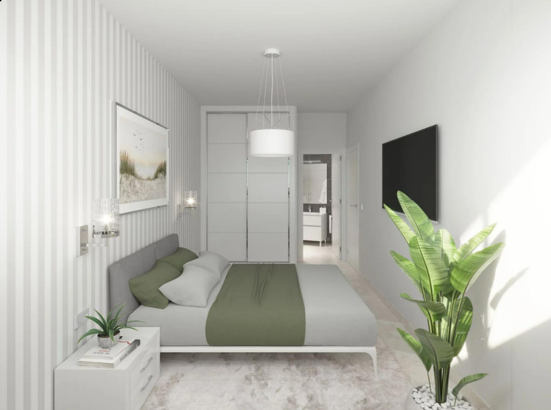 2 chambre Appartement - jardin à Puerto de Mazarron in Medvilla Spanje