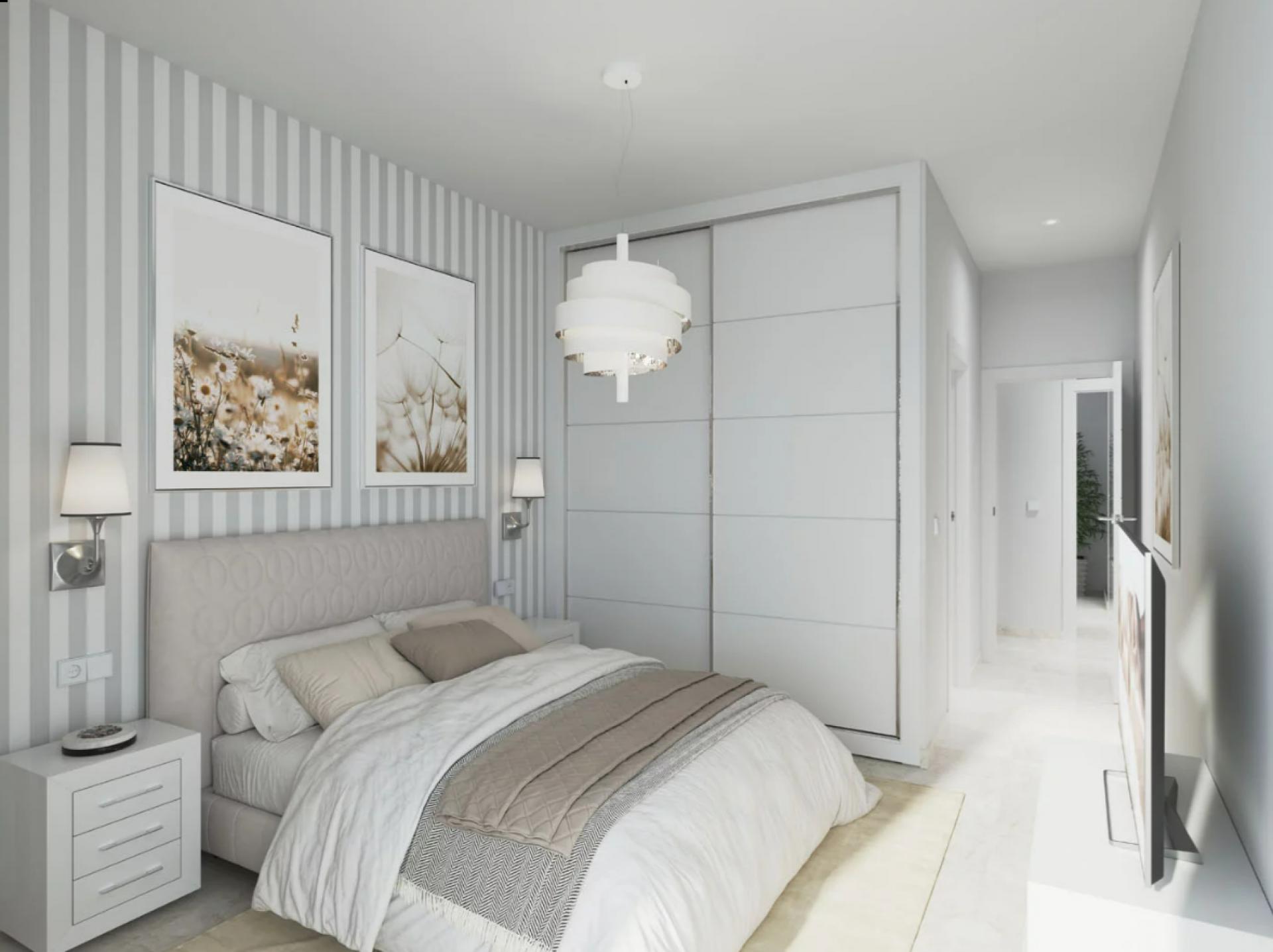 2 chambre Appartement - jardin à Puerto de Mazarron in Medvilla Spanje