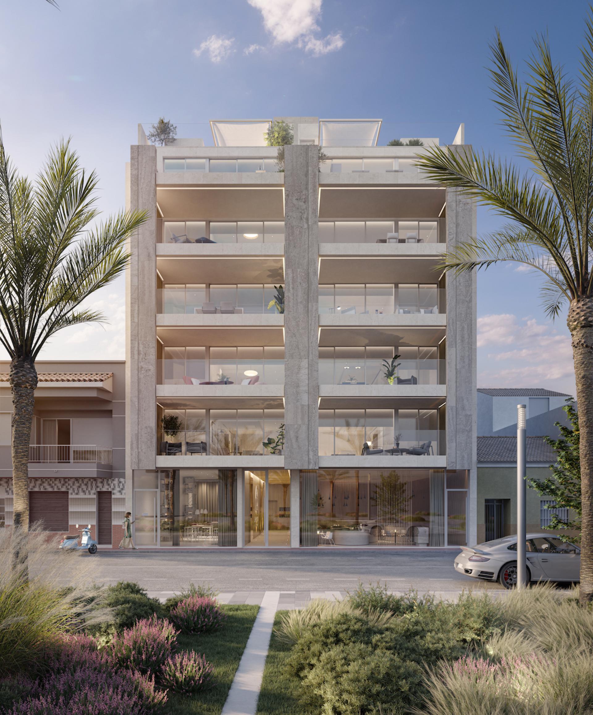 3 chambre Appartements - terrasse sur le toit à La Mata in Medvilla Spanje