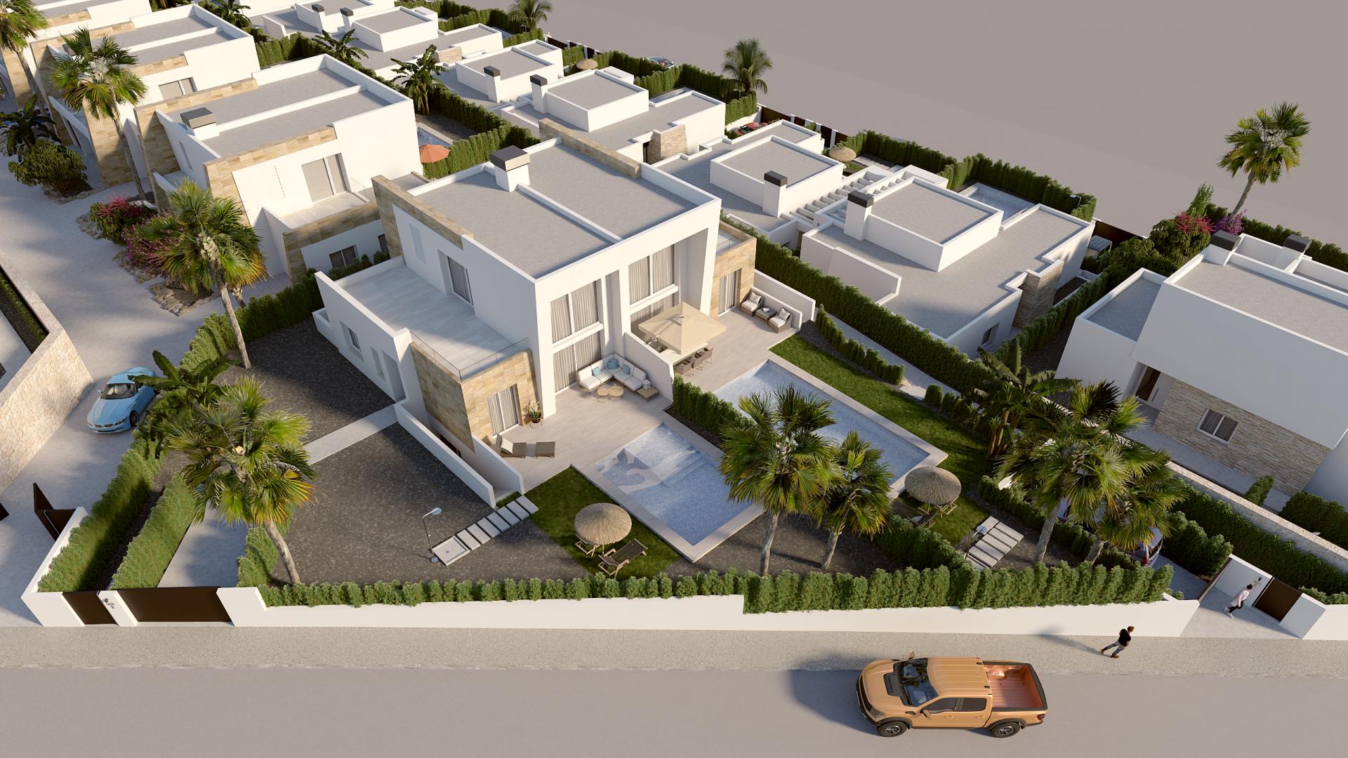 Villa jumelée sur le complexe de golf La Finca in Medvilla Spanje