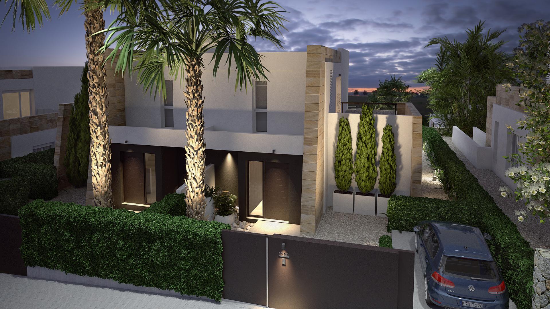 Villa jumelée sur le complexe de golf La Finca in Medvilla Spanje