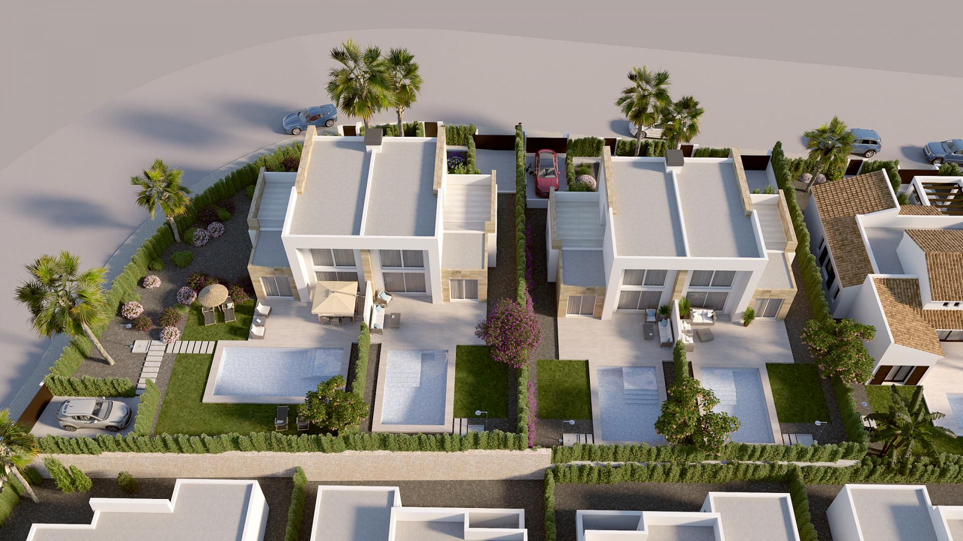 Leros - villa jumelée sur le complexe de golf La Finca in Medvilla Spanje