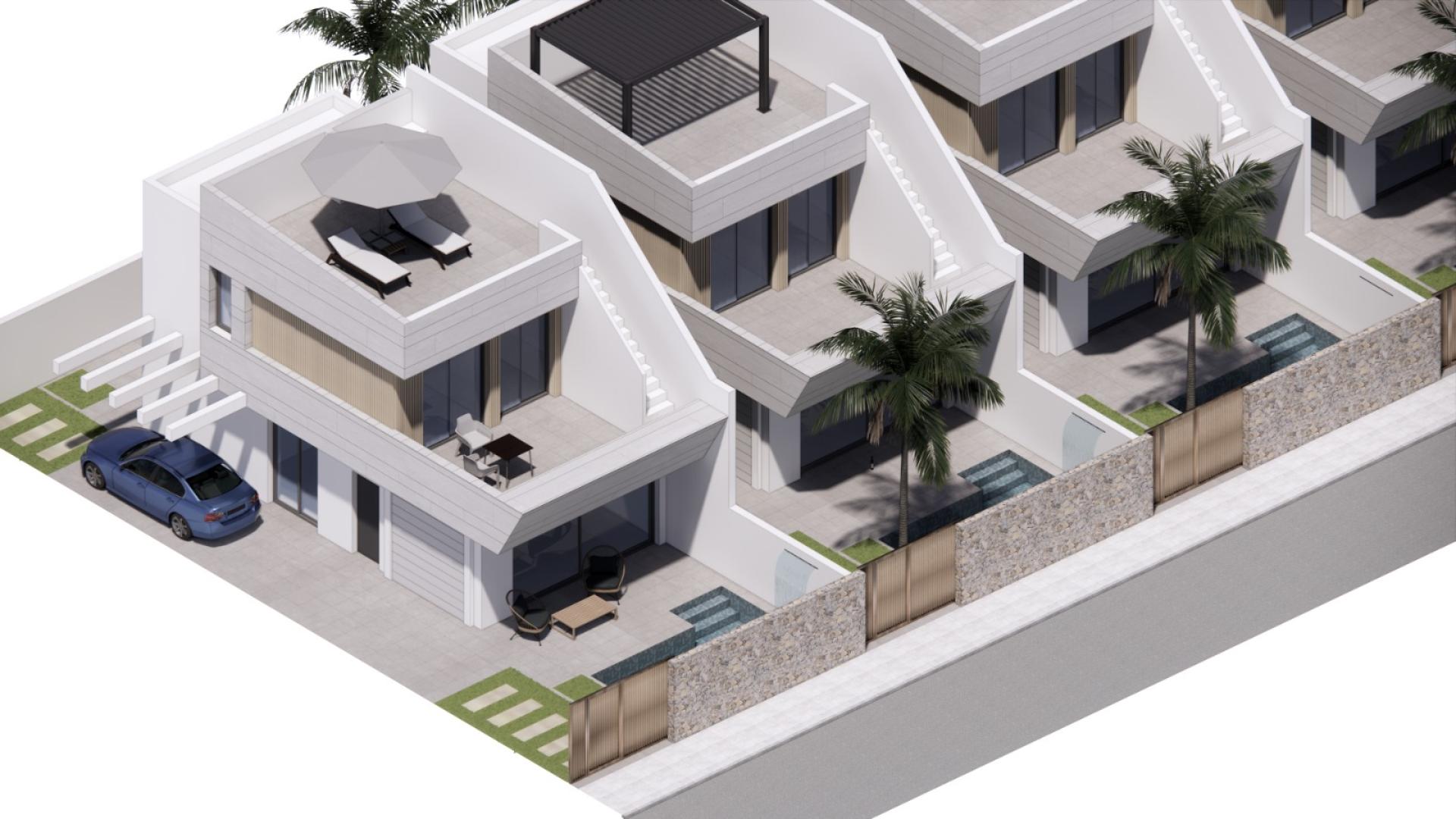 3 chambre Villa à San Javier in Medvilla Spanje