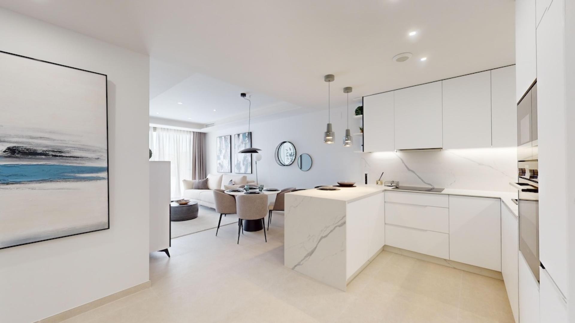 2 chambre Appartement - terrasse à Cabo Roig - Orihuela Costa in Medvilla Spanje