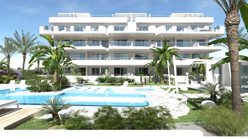 2 chambre Appartement - terrasse à Cabo Roig - Orihuela Costa in Medvilla Spanje
