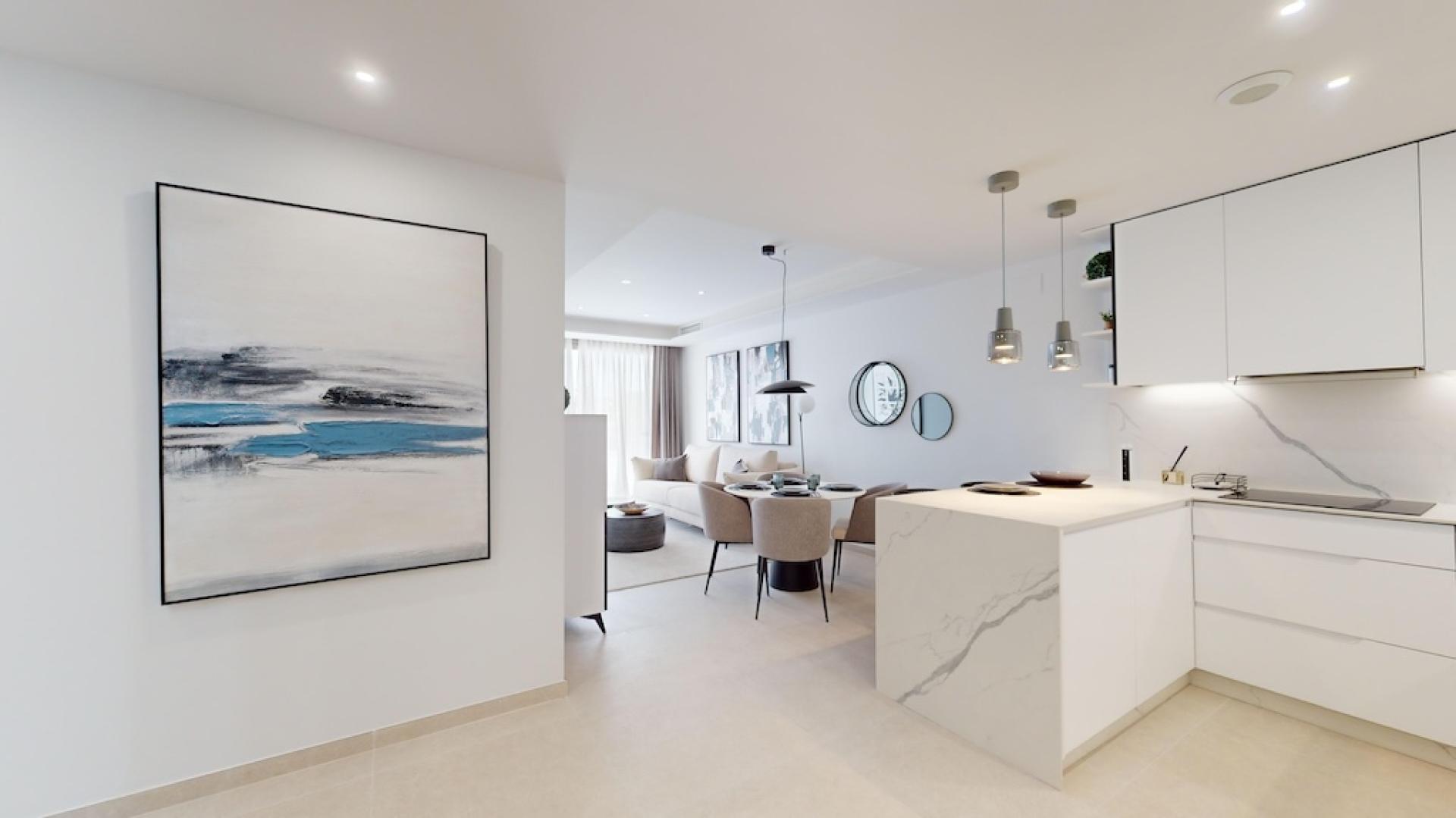 3 chambre Appartement - terrasse à Cabo Roig - Orihuela Costa in Medvilla Spanje