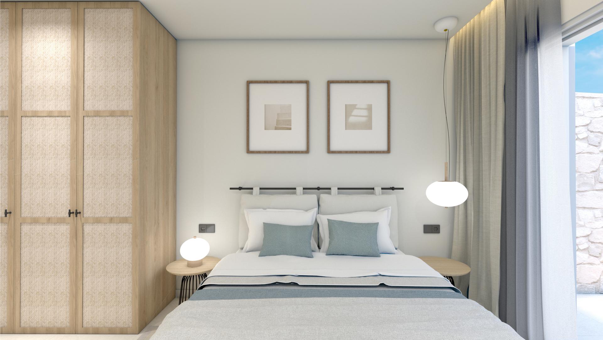 3 chambre Appartement - jardin à Torre de la Horadada in Medvilla Spanje