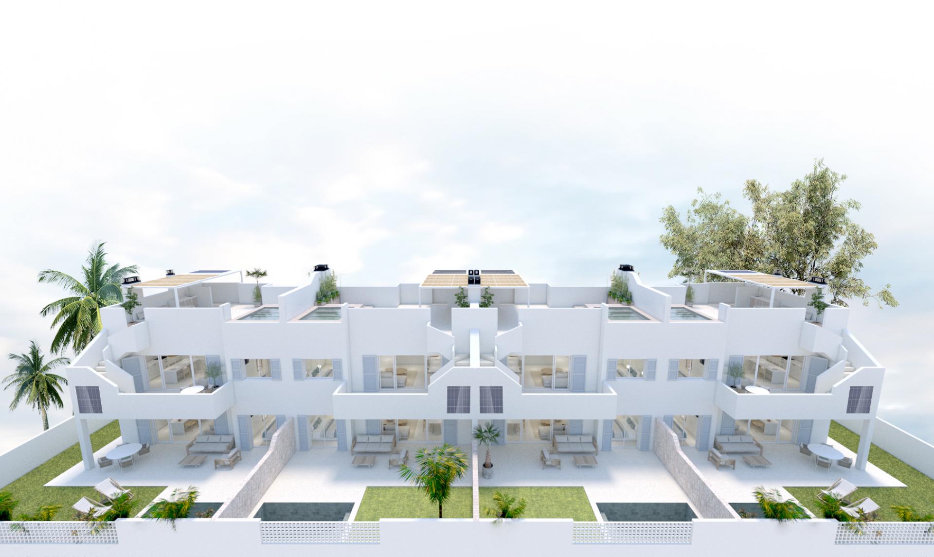 3 chambre Appartement - jardin à Torre de la Horadada in Medvilla Spanje