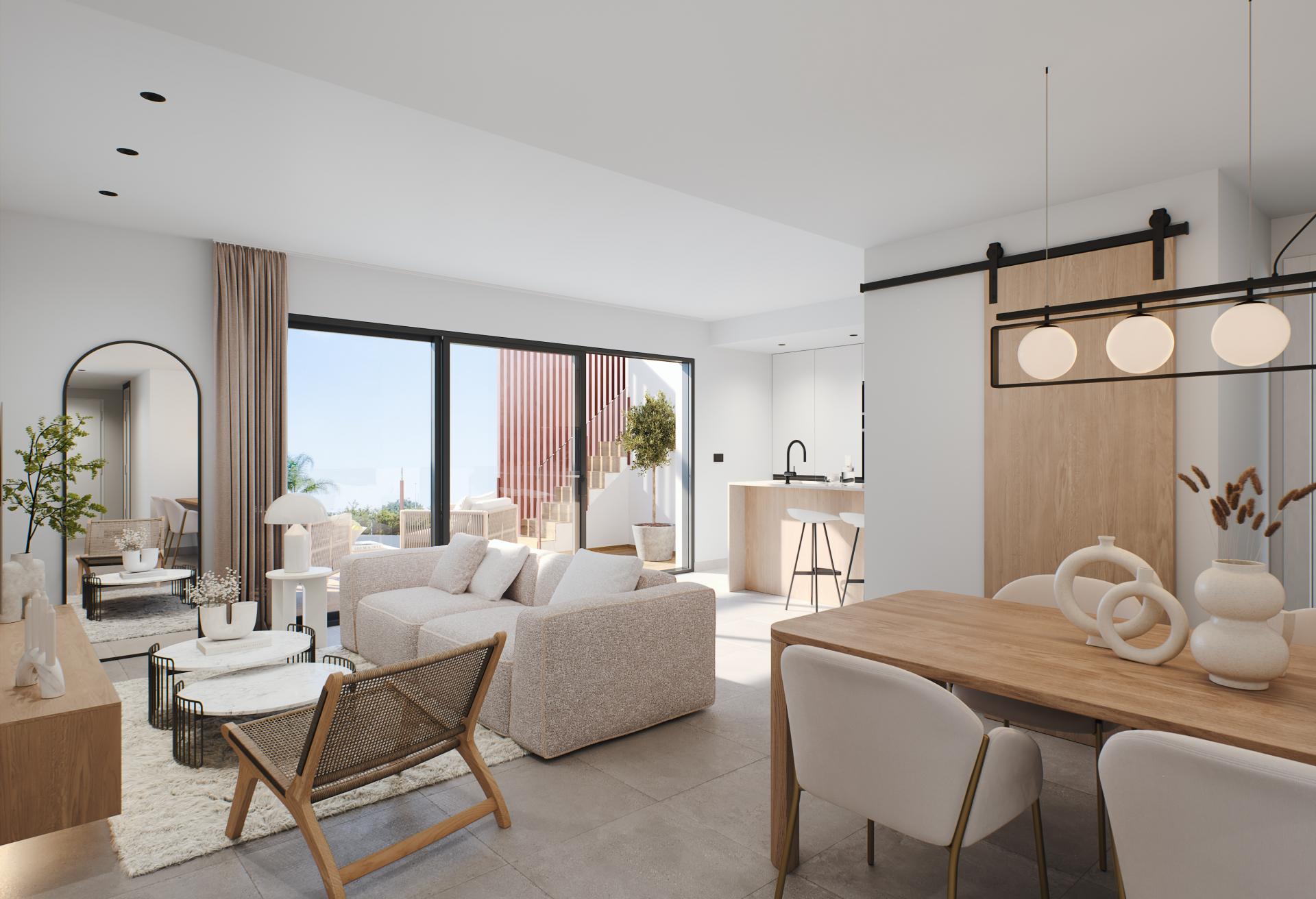 2 chambre Appartement - jardin à Pilar de la Horadada in Medvilla Spanje