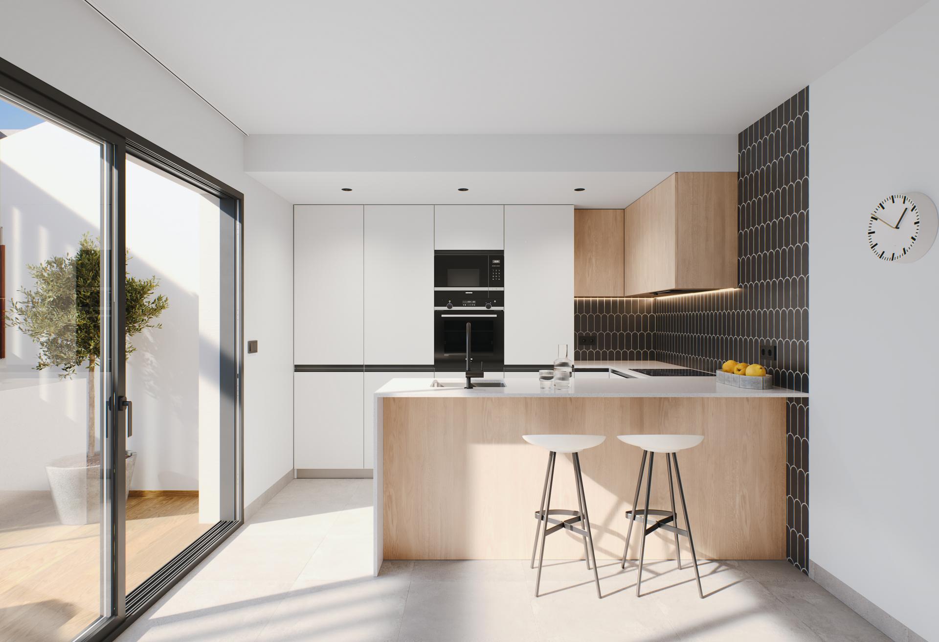2 chambre Appartement - jardin à Pilar de la Horadada in Medvilla Spanje