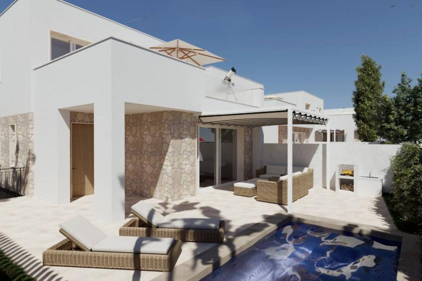Villas écologiques avec piscine privée à Hondón de las Nieves in Medvilla Spanje