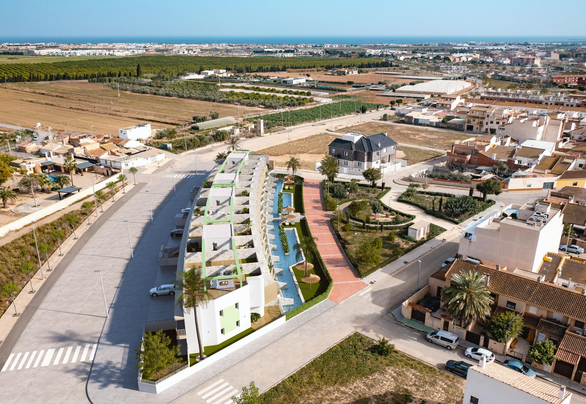 3 chambre Appartements - terrasse sur le toit à Pilar de la Horadada in Medvilla Spanje