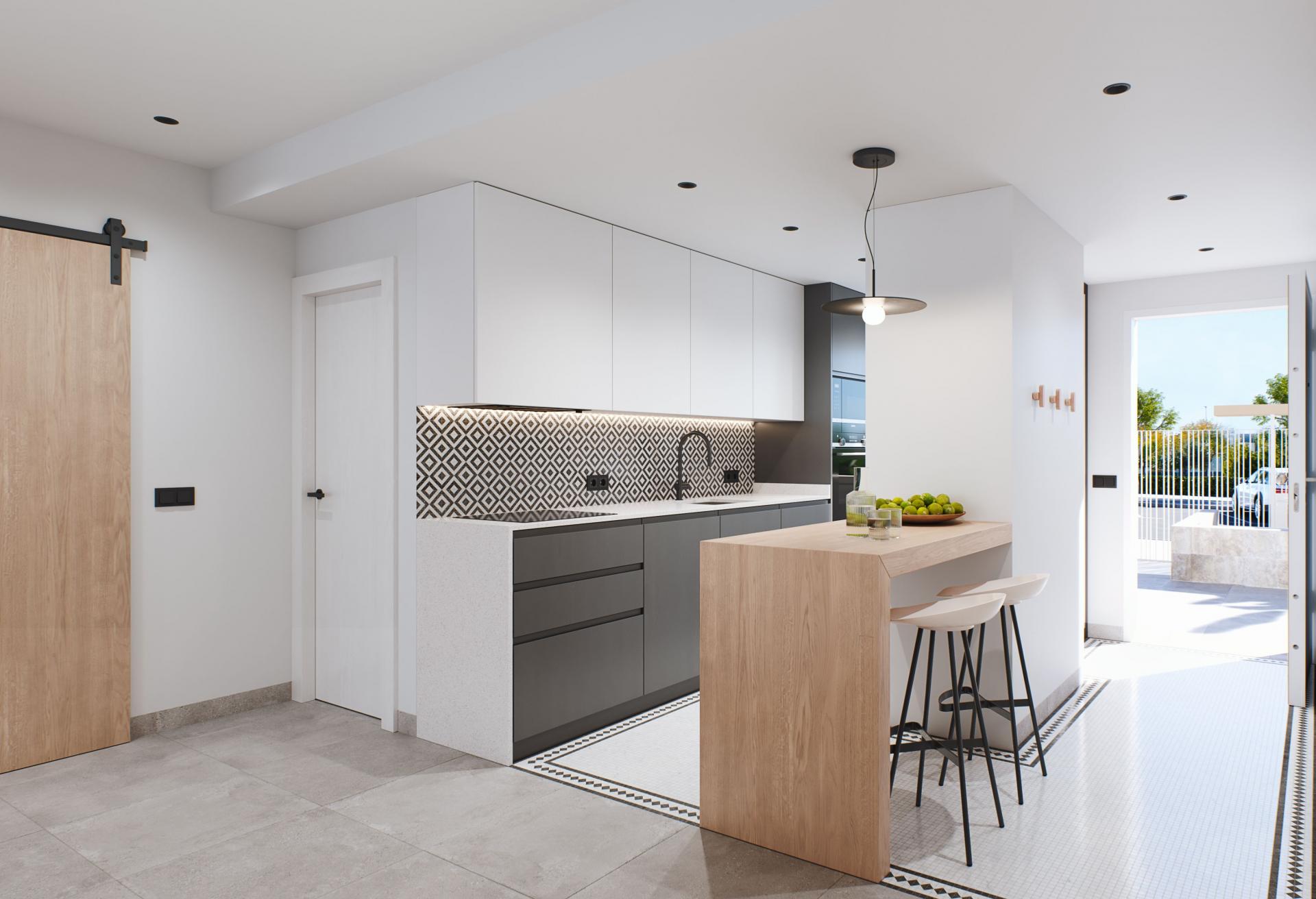 3 chambre Appartements - terrasse sur le toit à Pilar de la Horadada in Medvilla Spanje