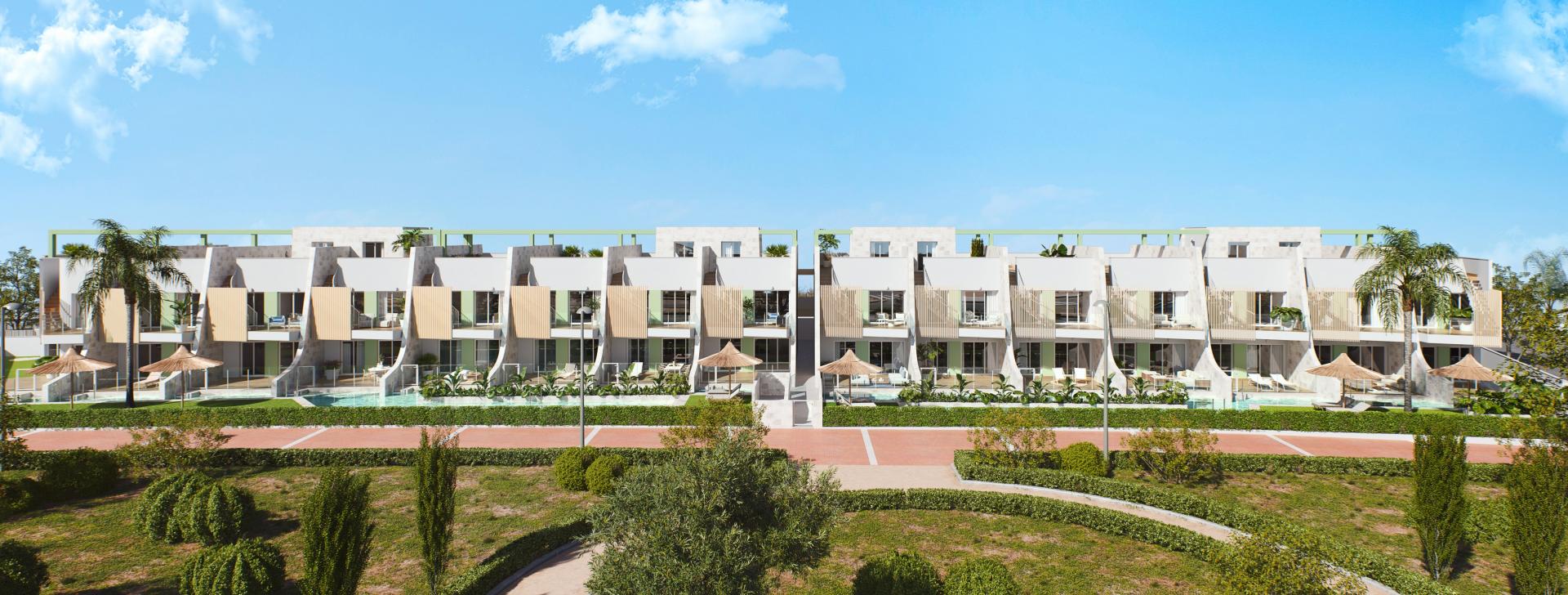 3 chambre Appartements - terrasse sur le toit à Pilar de la Horadada in Medvilla Spanje