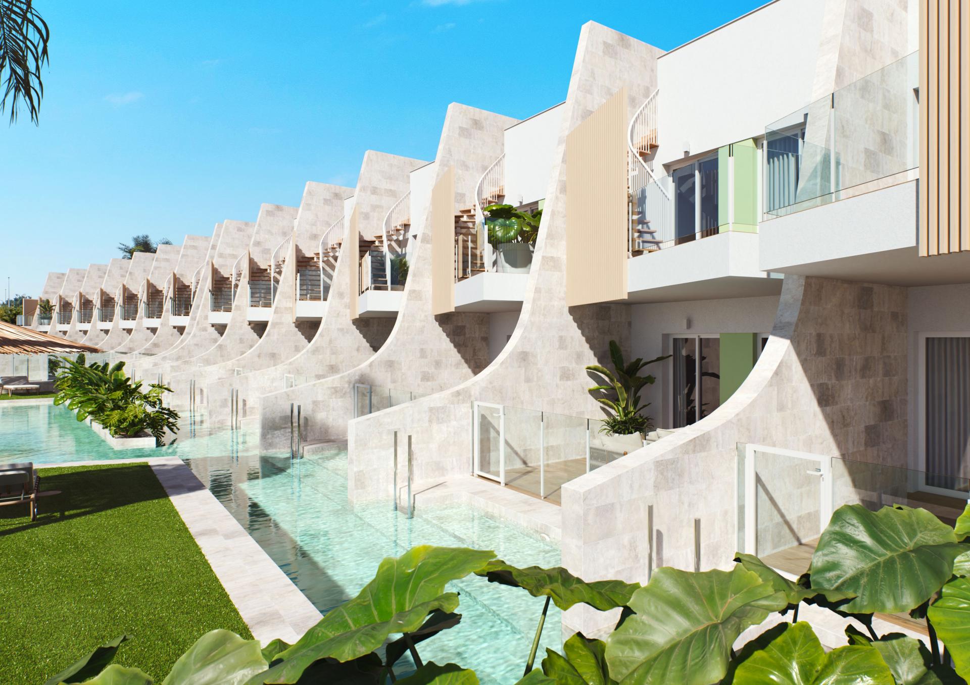 3 chambre Appartements - terrasse sur le toit à Pilar de la Horadada in Medvilla Spanje