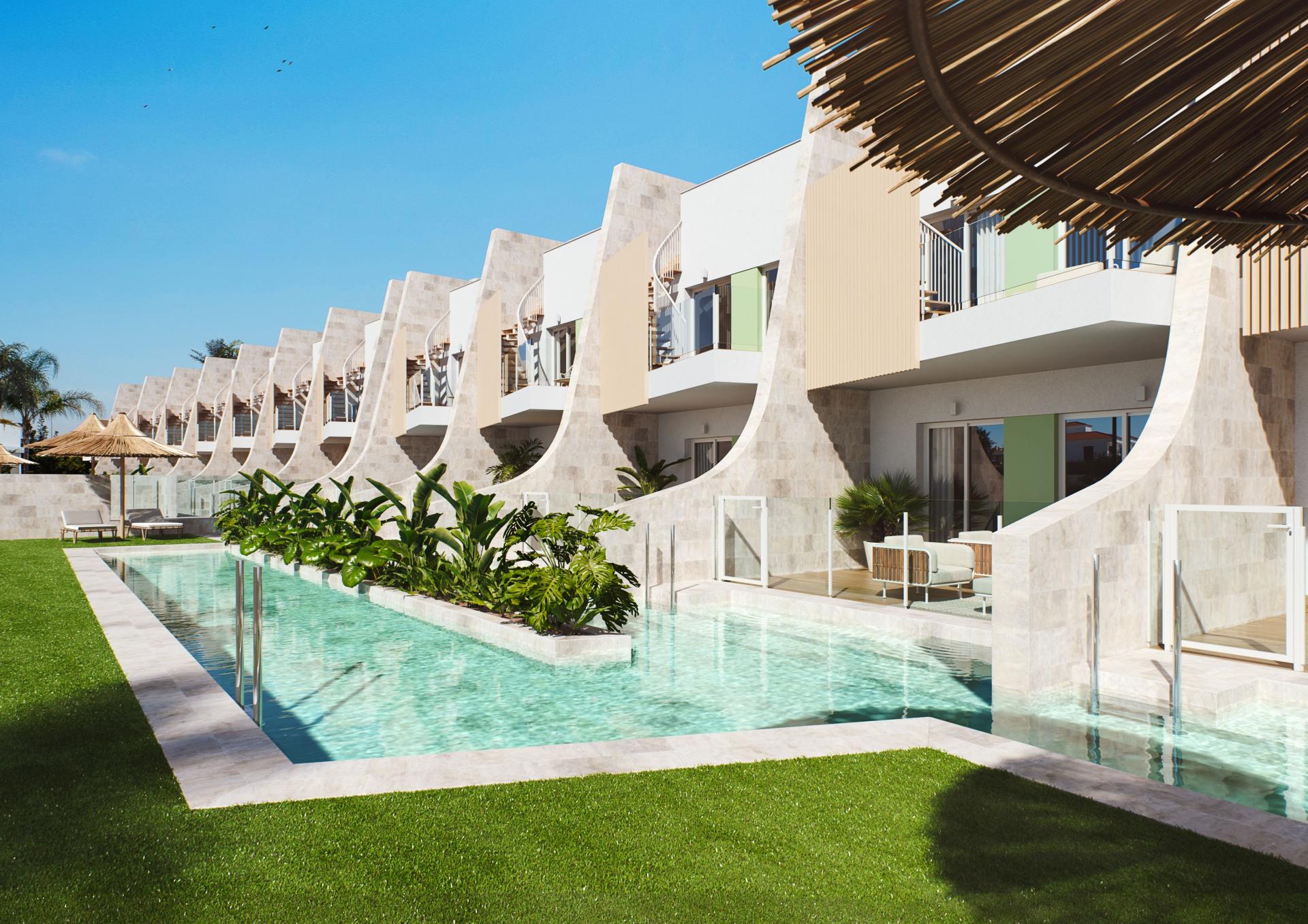 3 chambre Appartements - terrasse sur le toit à Pilar de la Horadada in Medvilla Spanje