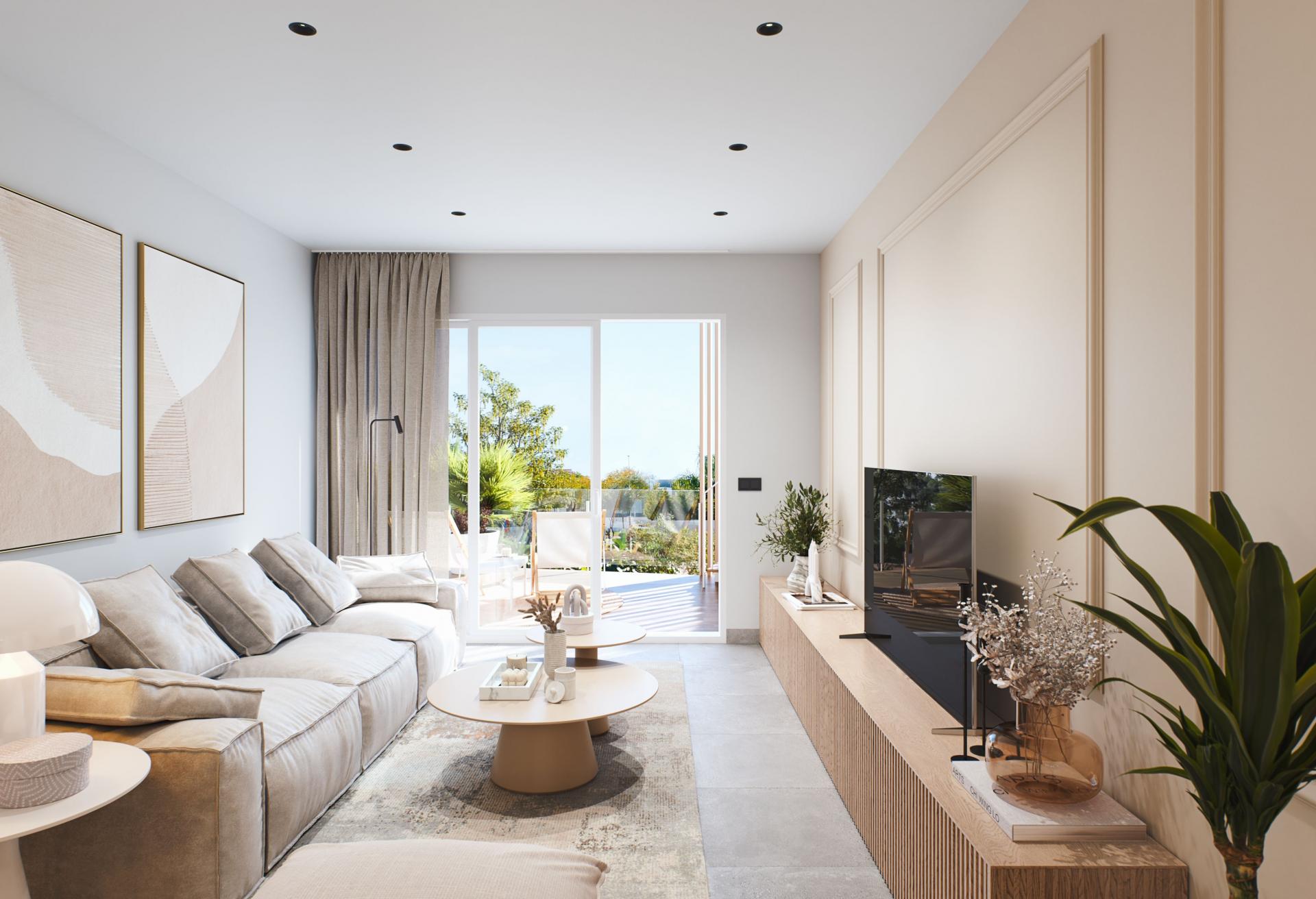 3 chambre Appartements - terrasse sur le toit à Pilar de la Horadada in Medvilla Spanje