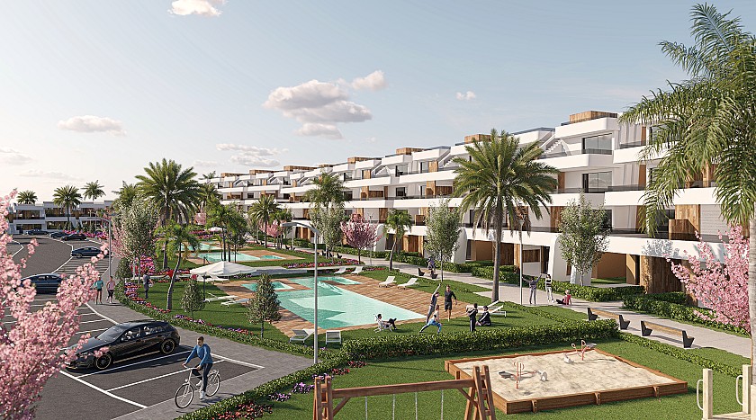 2 chambre Appartement - terrasse à Condado de Alhama in Medvilla Spanje