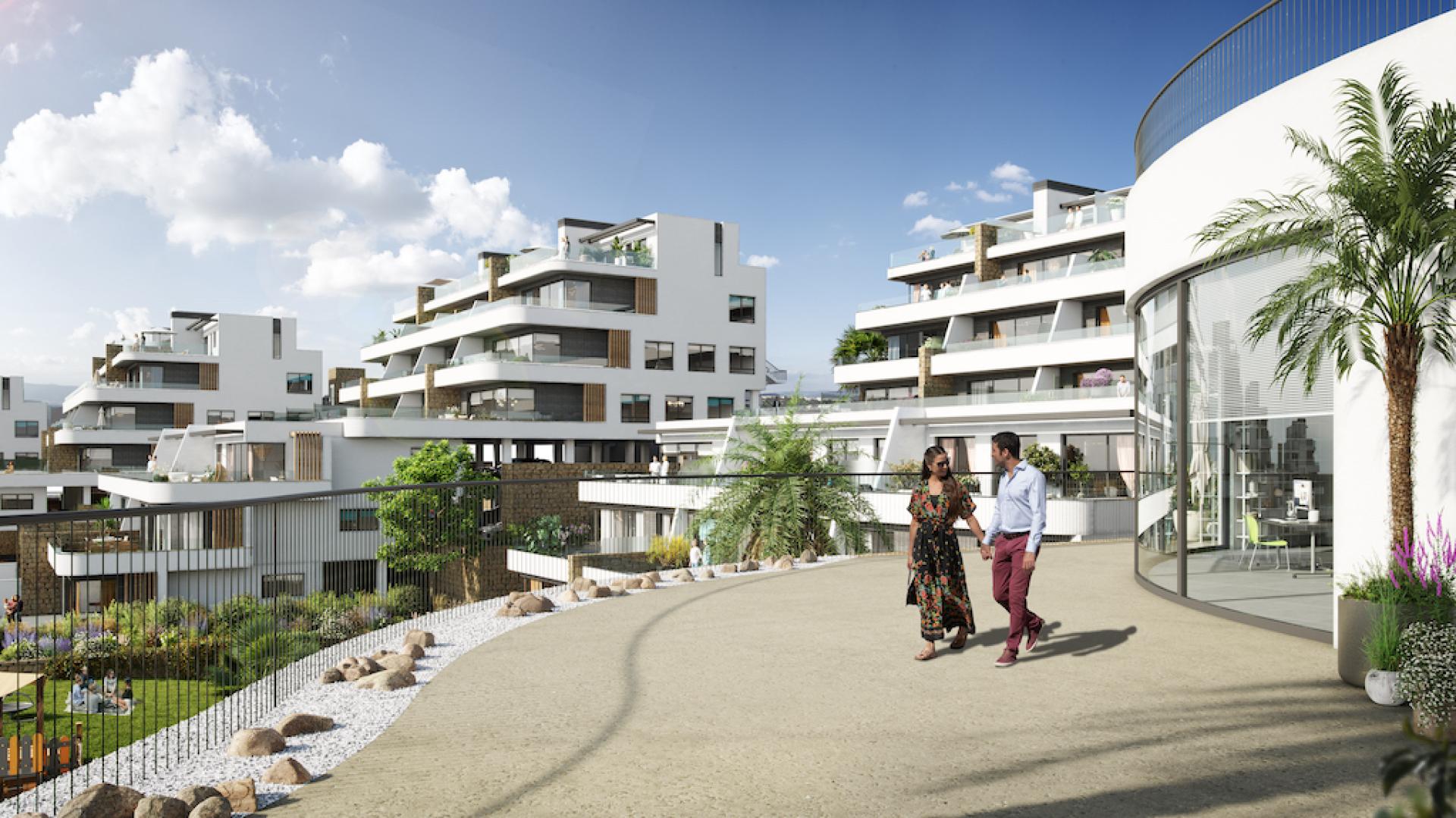 2 chambre Appartement - terrasse à Finestrat in Medvilla Spanje