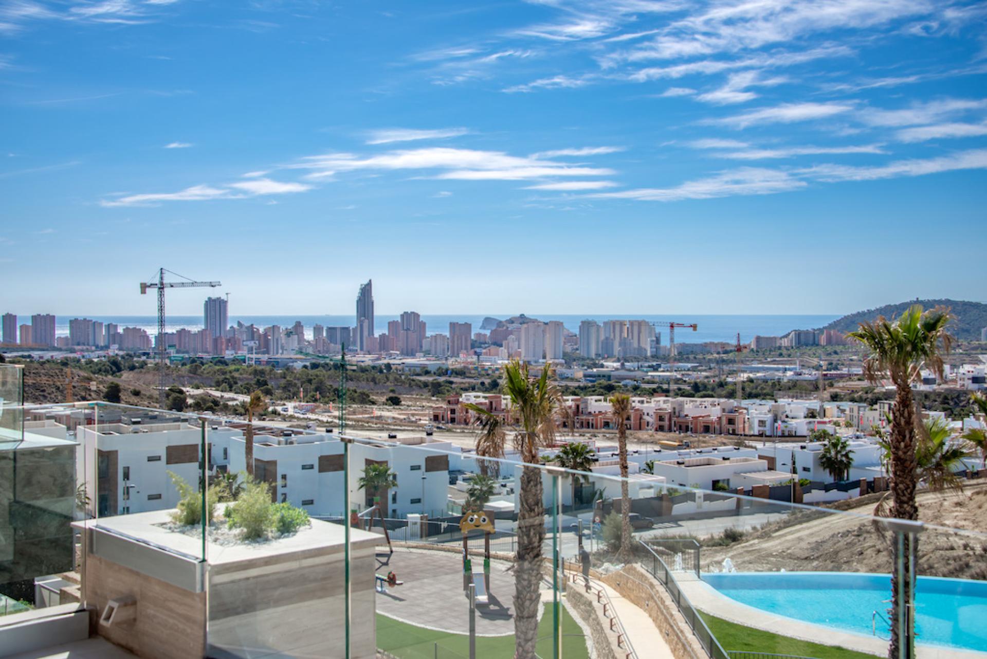 2 chambre Appartement - terrasse à Finestrat in Medvilla Spanje