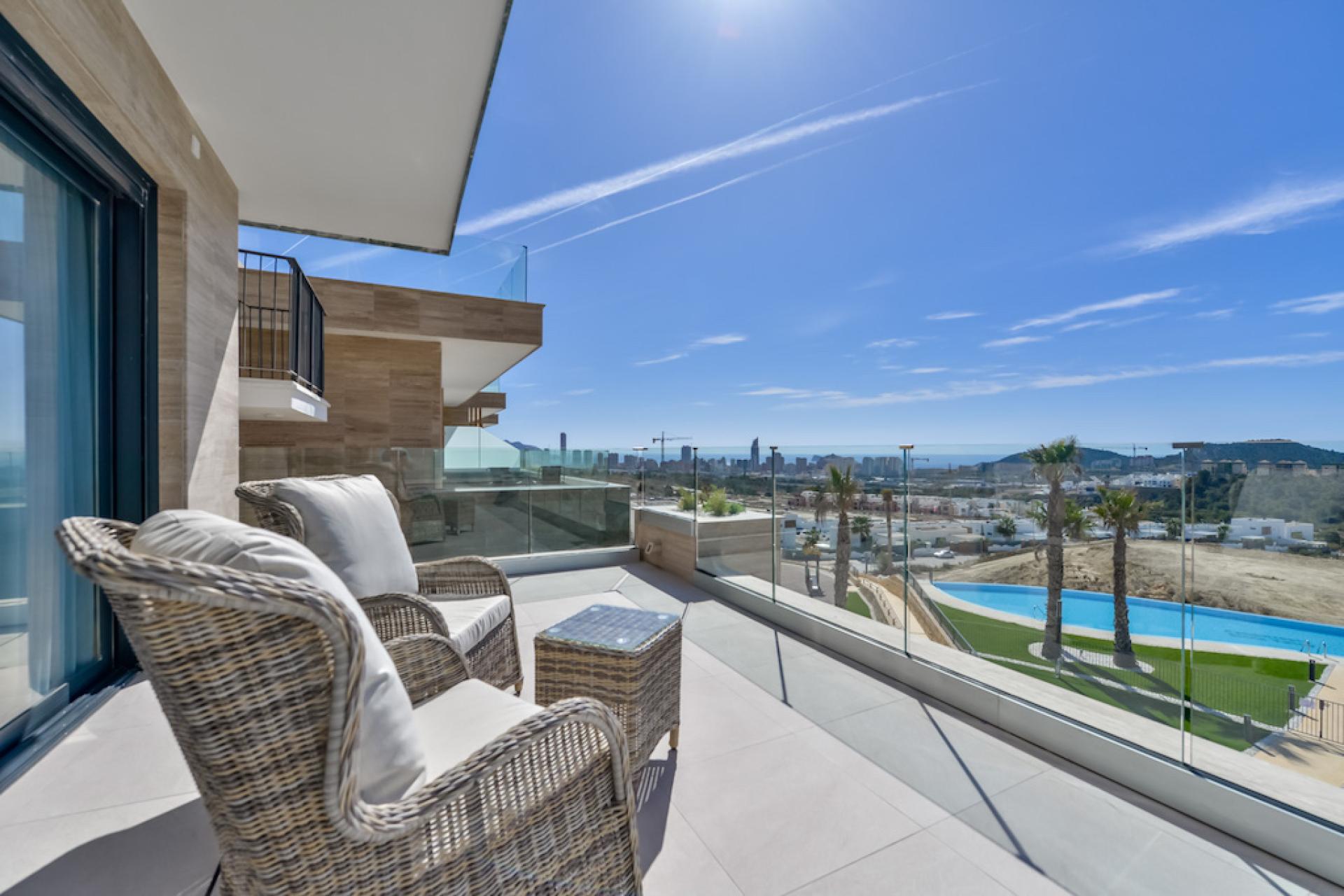 2 chambre Appartement - terrasse à Finestrat in Medvilla Spanje