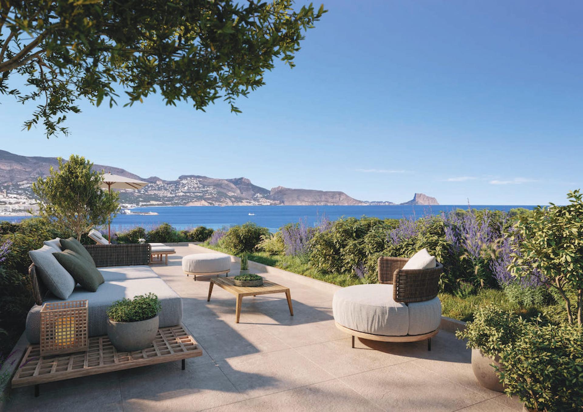 1 chambre Appartement - terrasse à Albir in Medvilla Spanje