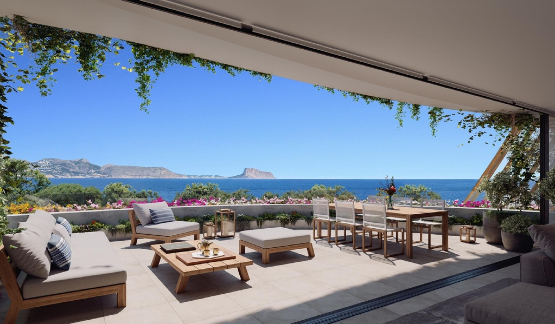 1 chambre Appartement - terrasse à Albir in Medvilla Spanje