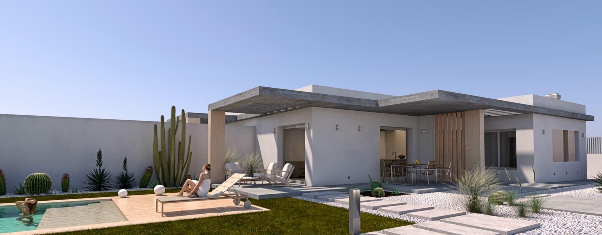 3 chambre Villa à Santiago de la Ribera in Medvilla Spanje