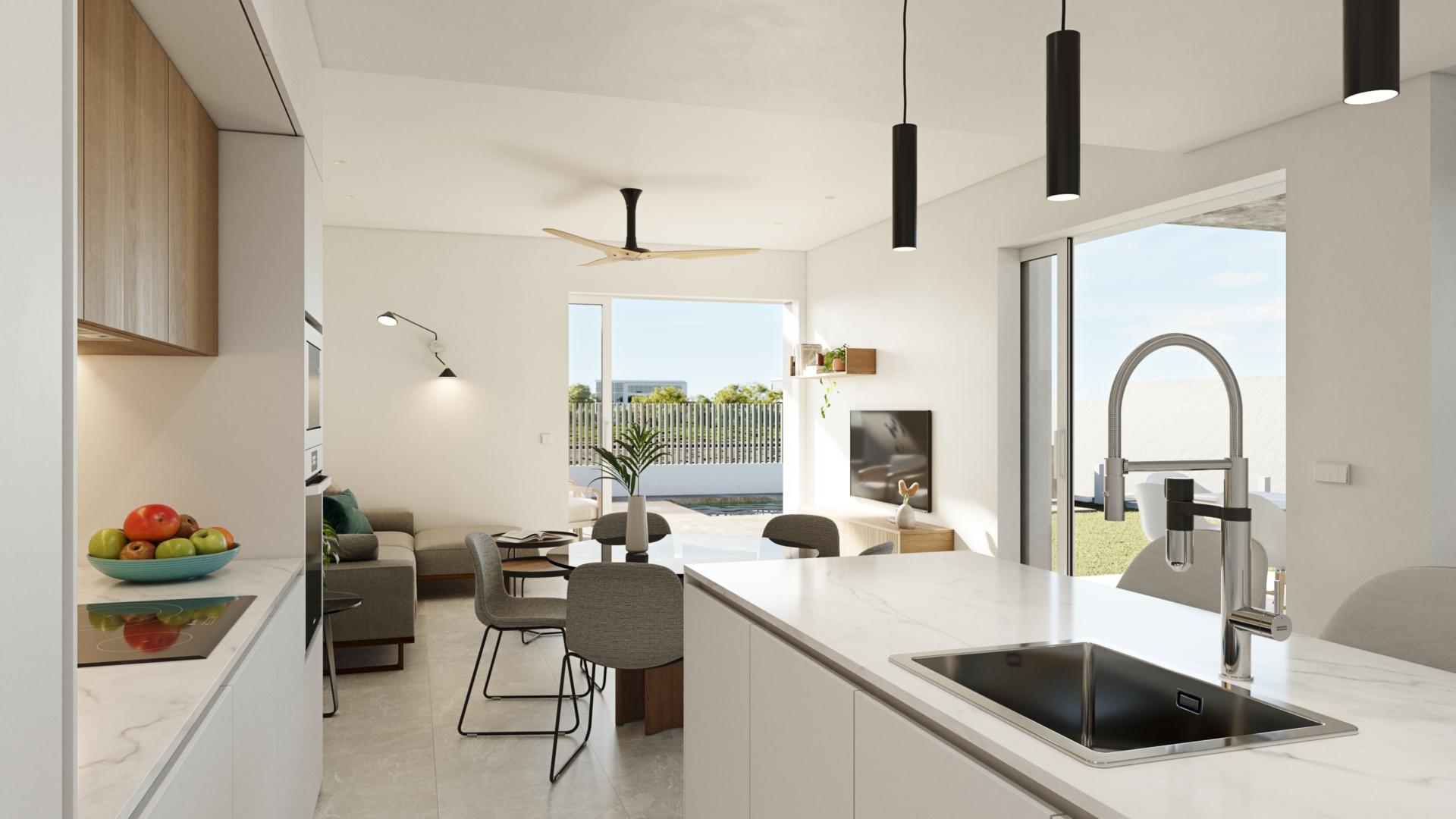 3 chambre Villa à Santiago de la Ribera in Medvilla Spanje