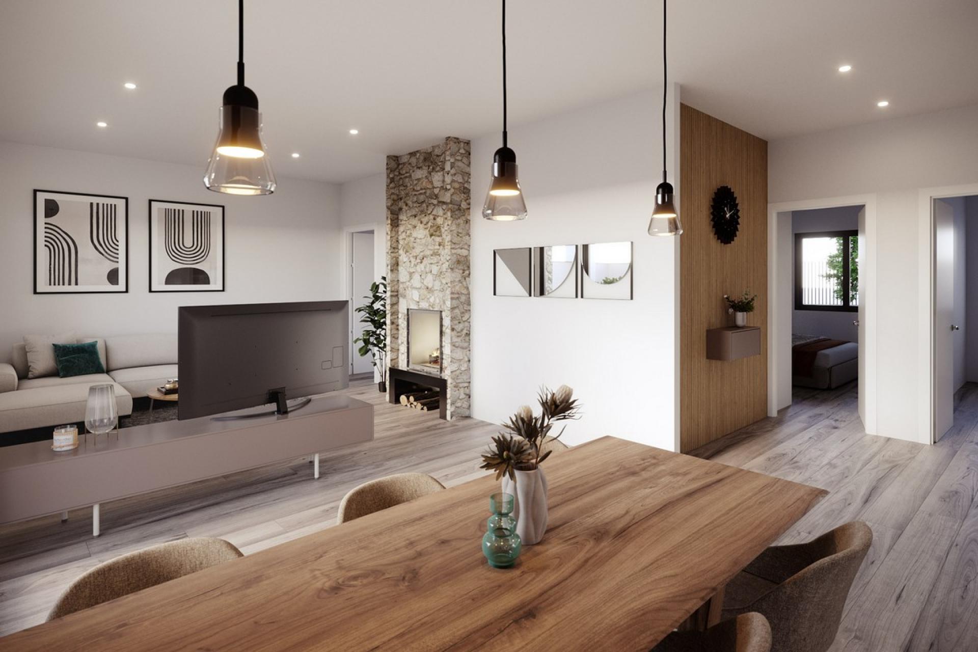 3 chambre Appartements - terrasse sur le toit à Hondon de las Nieves in Medvilla Spanje