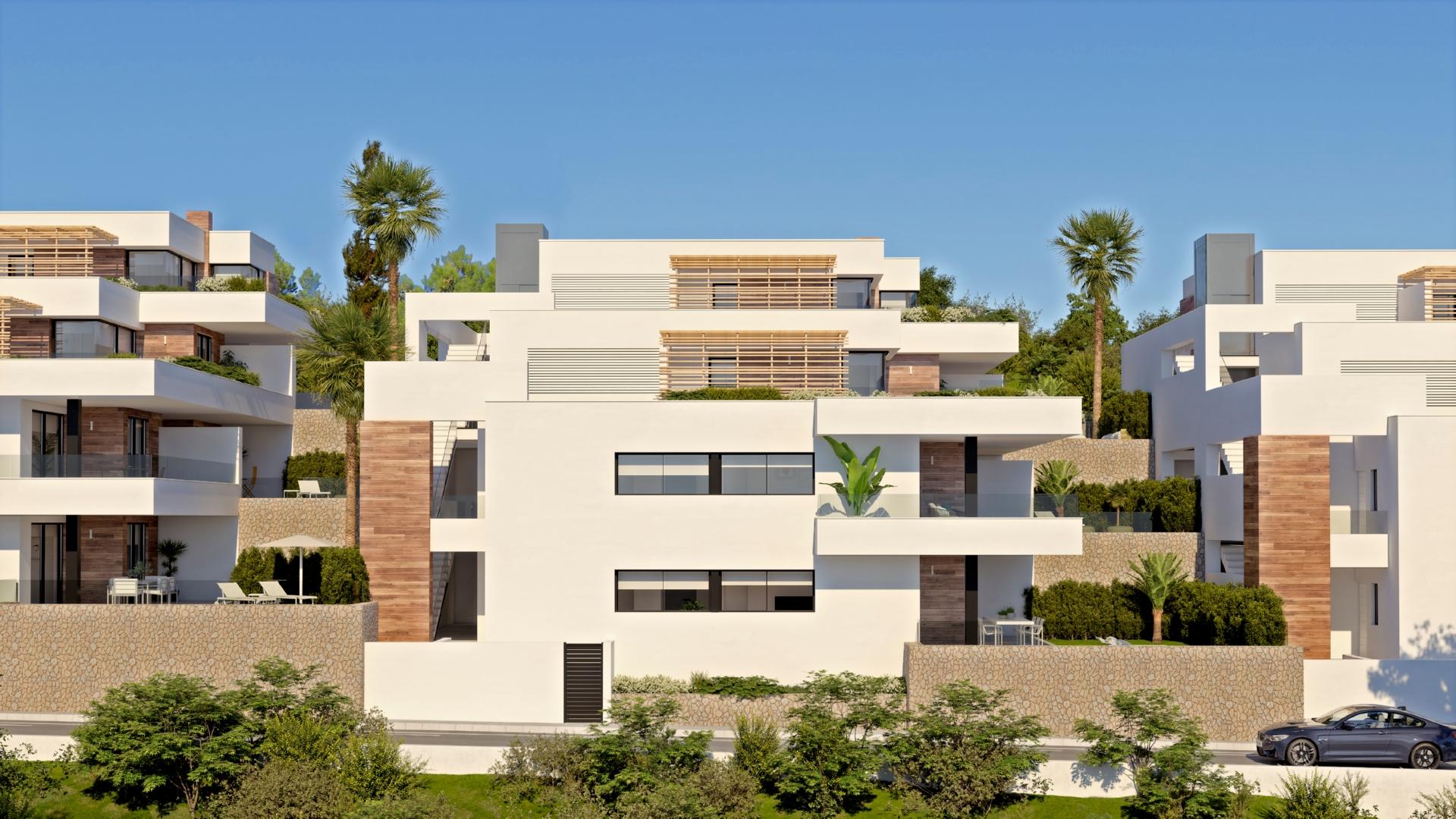 3 chambre Appartement - jardin à Benitachell - Cumbre del Sol in Medvilla Spanje