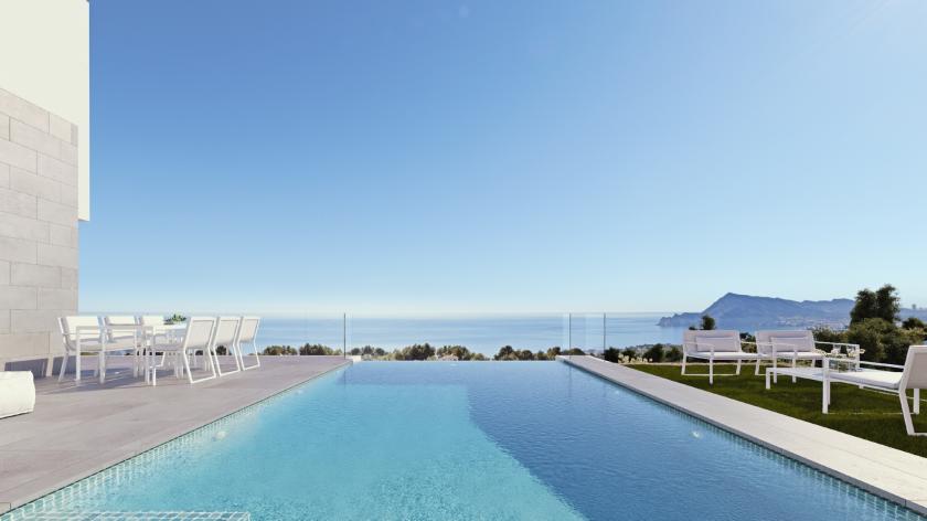 Top villa dans la zone exclusive de la Mondaine Altea in Medvilla Spanje