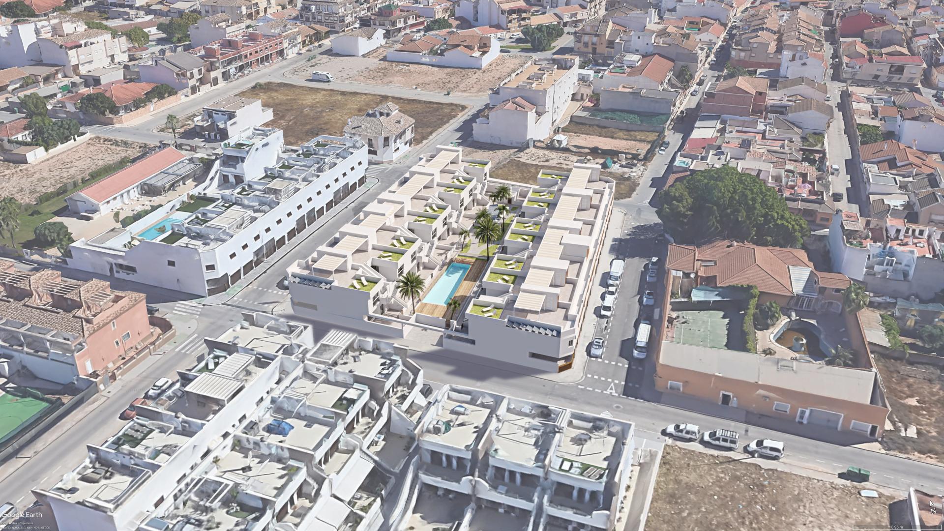 2 chambre Appartement - terrasse à Pilar de la Horadada in Medvilla Spanje