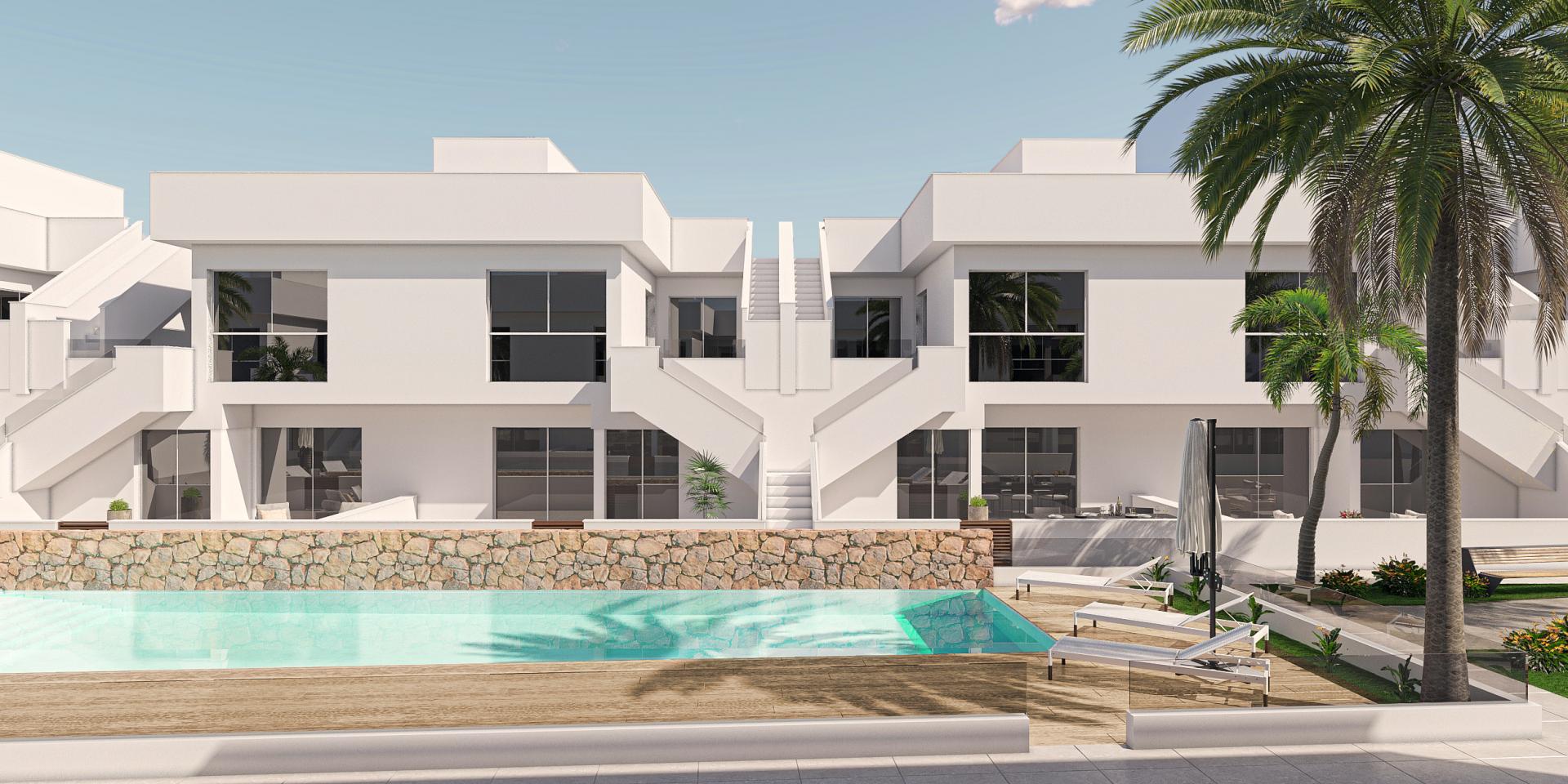 2 chambre Appartement - terrasse à Pilar de la Horadada in Medvilla Spanje
