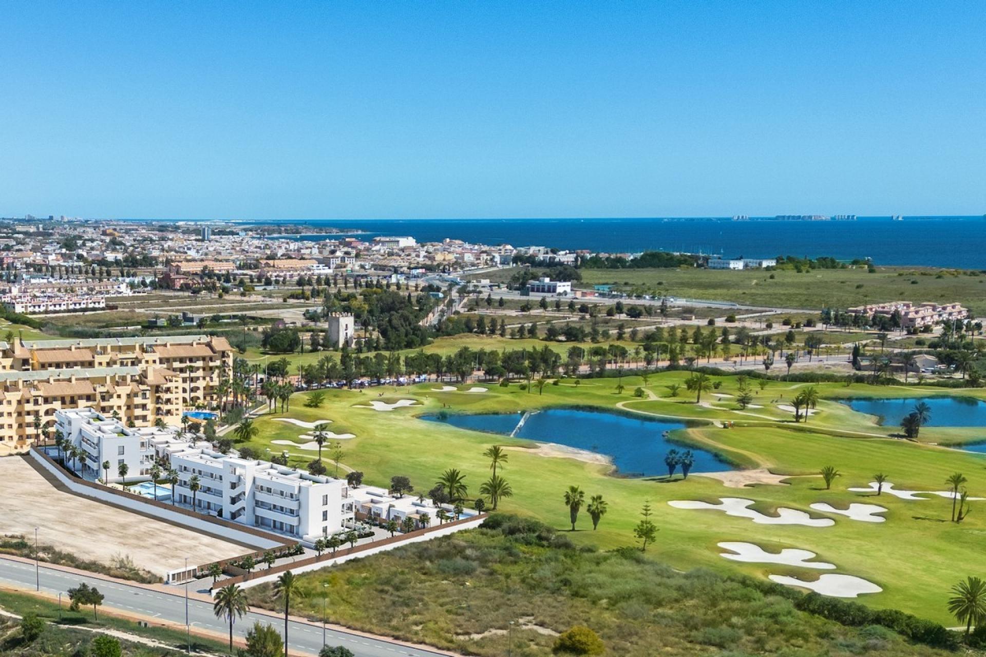 3 chambre Appartements - terrasse sur le toit à Los Alcazares - Nouvelle construction in Medvilla Spanje