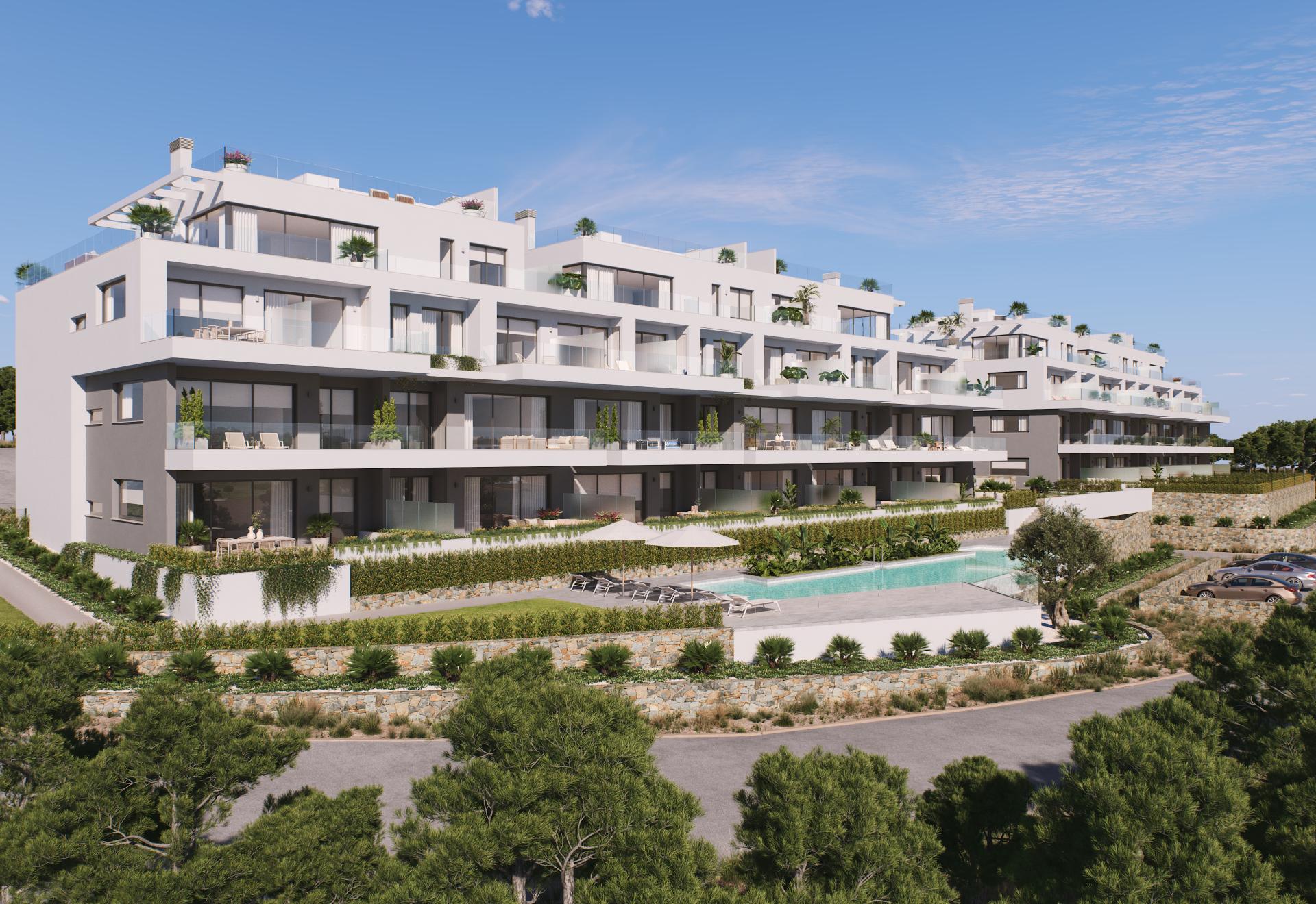 3 chambre Appartements - terrasse sur le toit à Las Colinas Golf - Nouvelle construction in Medvilla Spanje