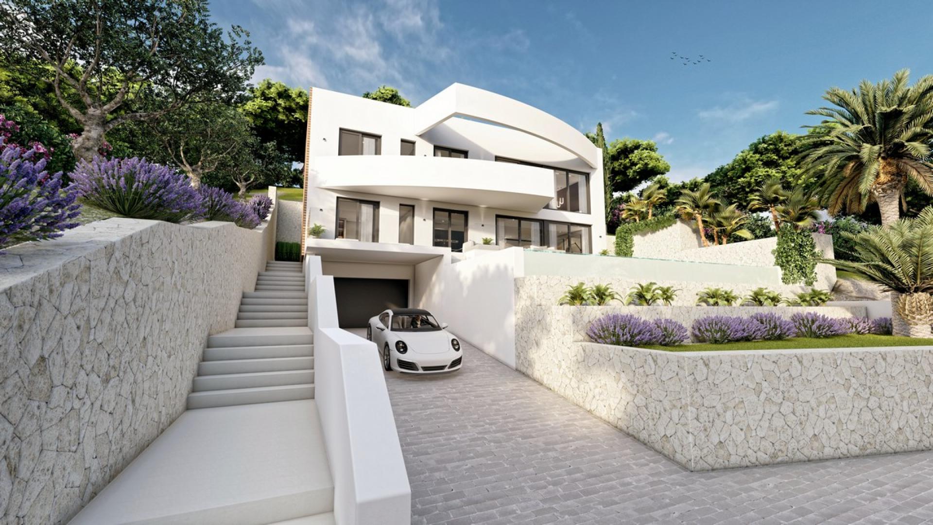 4 chambre Villa à Altea in Medvilla Spanje