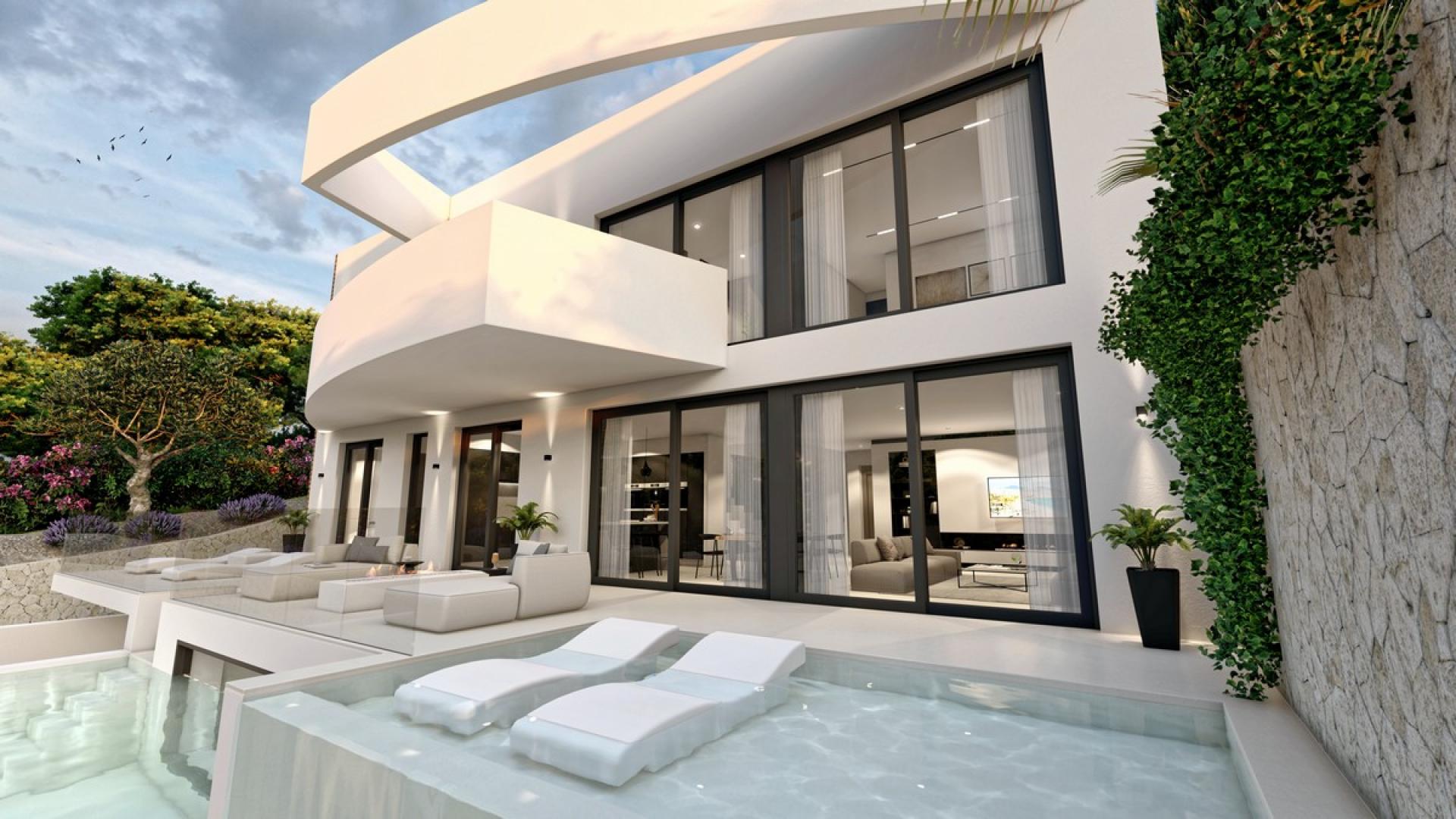 4 chambre Villa à Altea in Medvilla Spanje