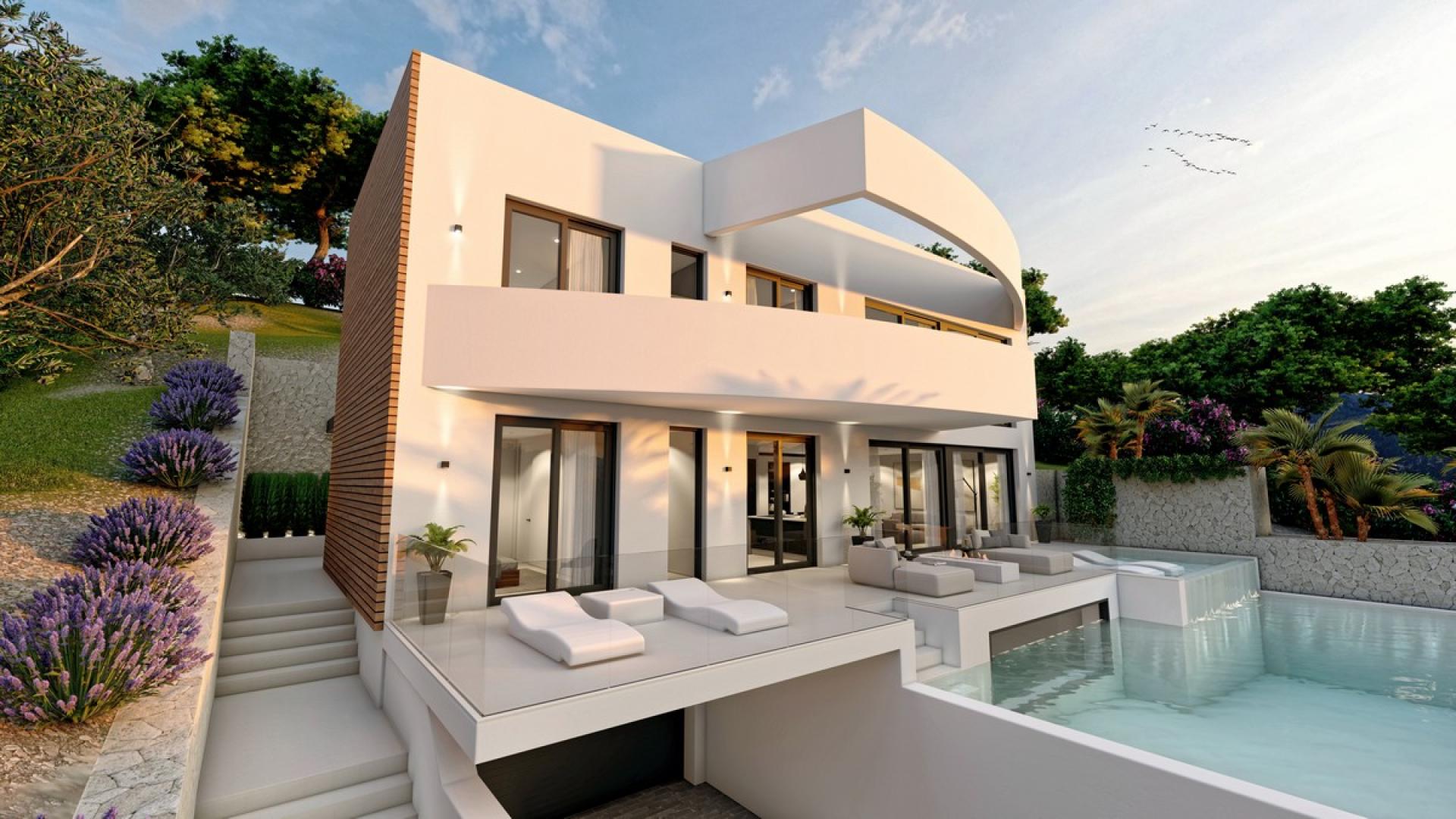4 chambre Villa à Altea in Medvilla Spanje